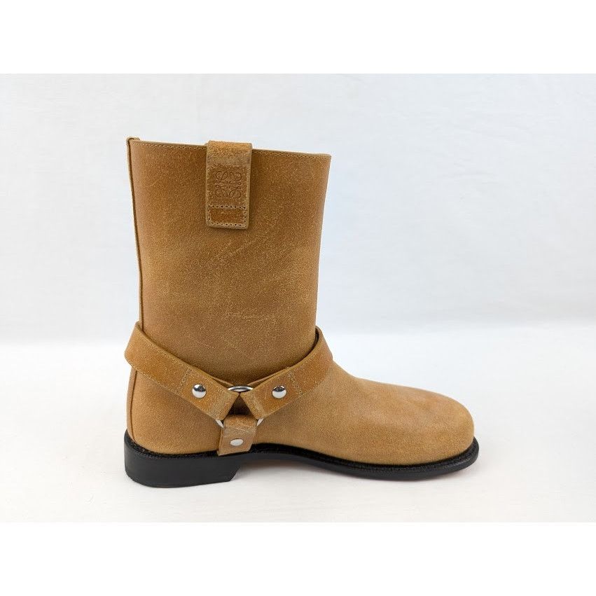 Loewe o1rshd1 Campo Biker Boots in Brown Size US 8 / EU 41 - 11 Thumbnail