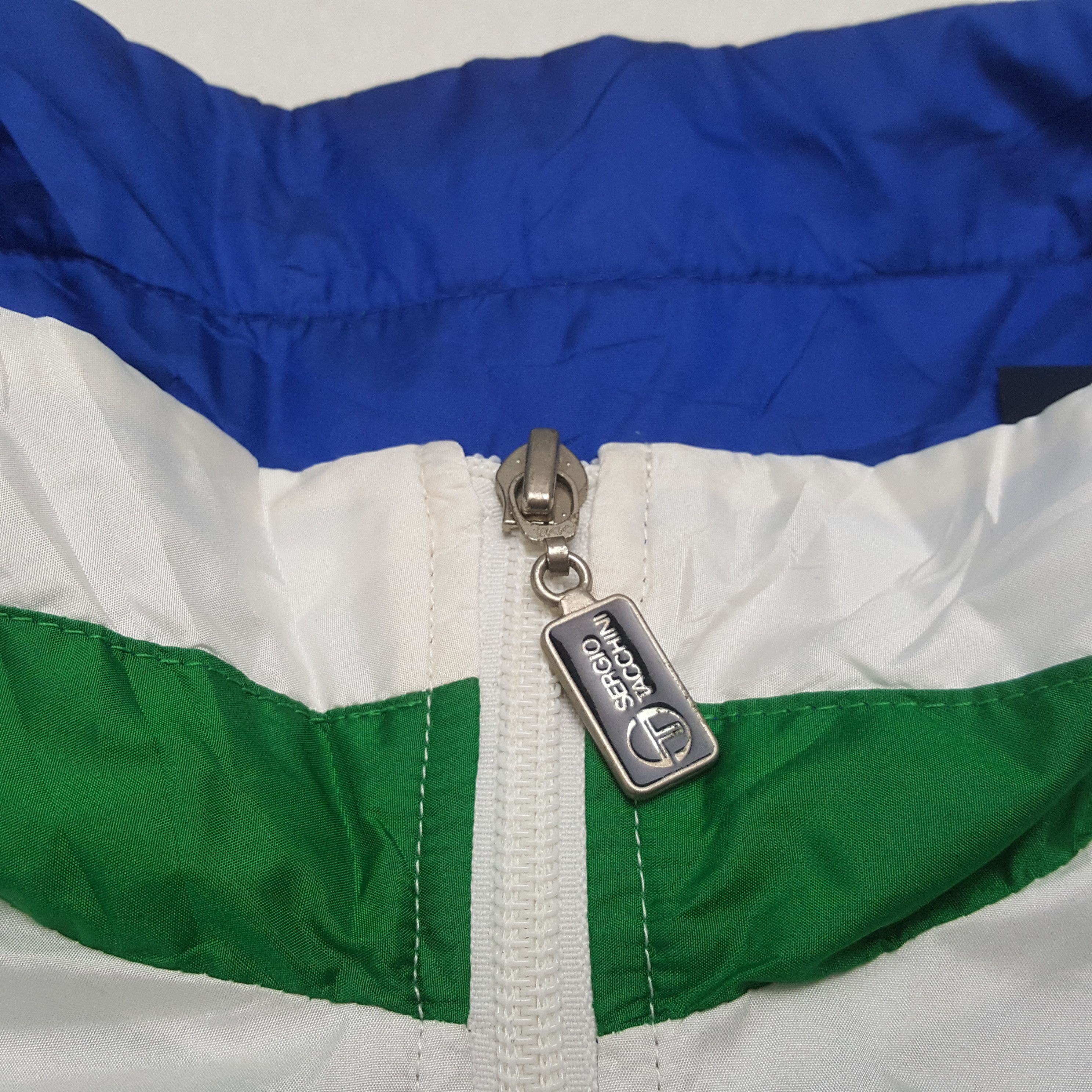 Sergio Tacchini Vintage Sergio Tacchini Tennis Sportswear Style Jacket RR27 Size US L / EU 52-54 / 3 - 6 Thumbnail
