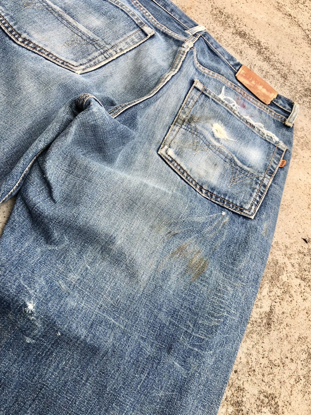 Edwin WIDE LEG VINTAGE SELVEDGE DENIM Size US 33 - 5 Thumbnail