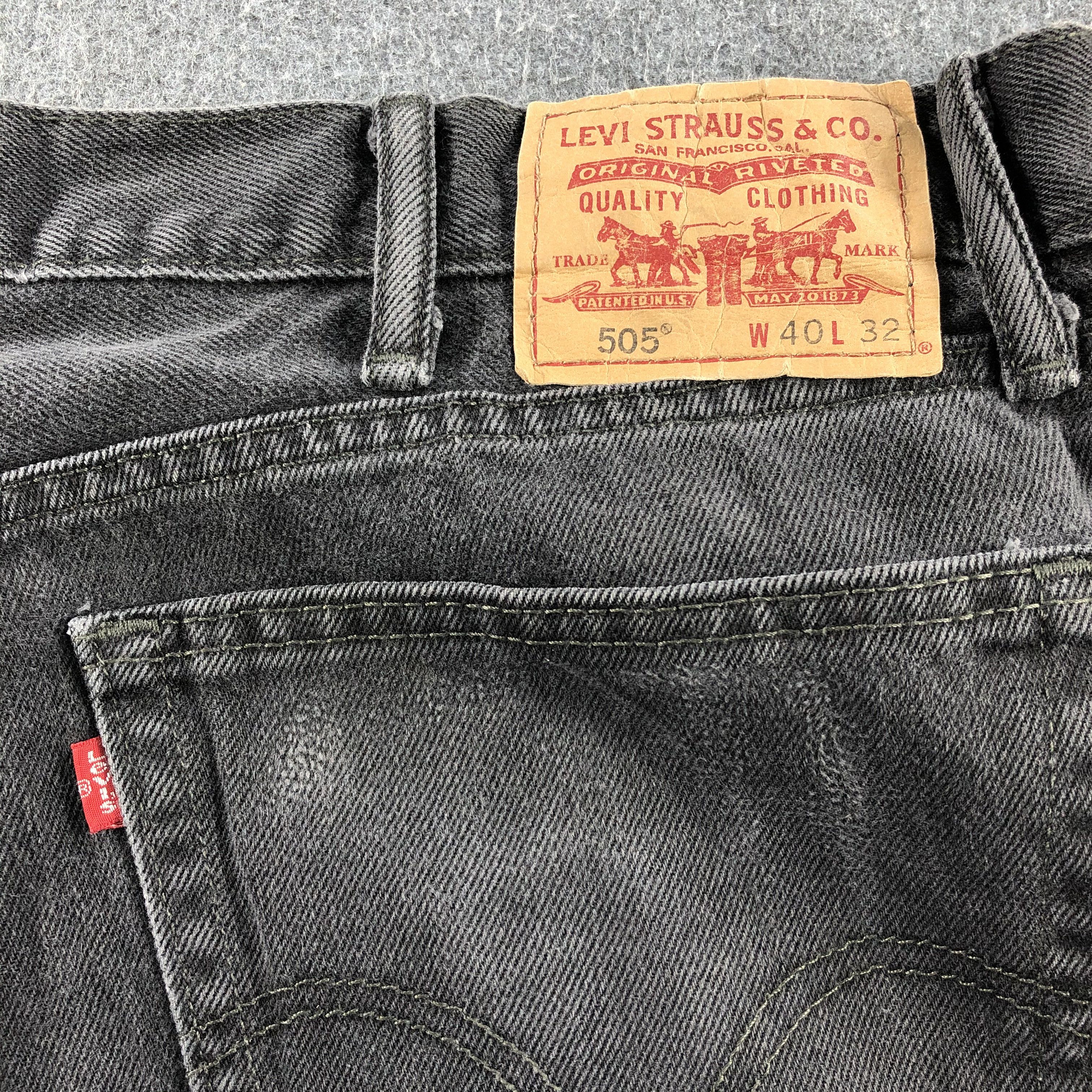 Levi's Vintage Levis 505 Earth Tone Jeans- J1328 Size US 42 / EU 58 - 5 Thumbnail