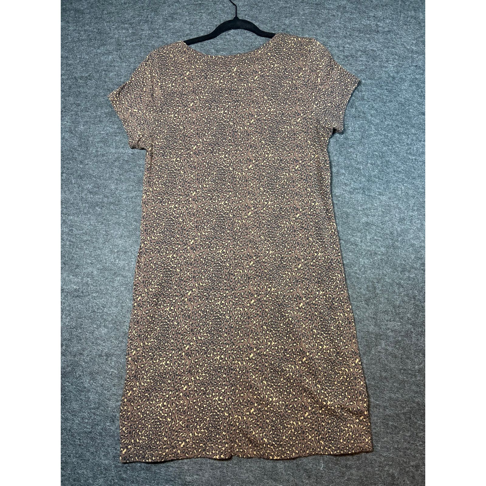 Other Social Standard Leopard Print Dress Medium Casual 0474 Size M / US 6-8 / IT 42-44 - 2 Thumbnail