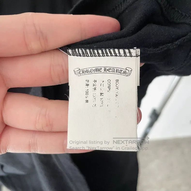 Chrome Hearts CHROME HEARTS Size S Black Phantom Cross Short Sleeve Size US S / EU 44-46 / 1 - 6 Thumbnail