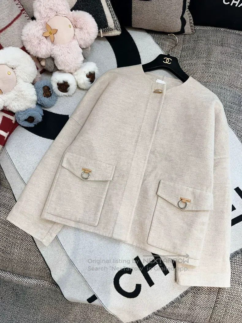 Hermes Hermes Oatmeal Cashmere Coat Size XS / US 0-2 / IT 36-38 - 9 Thumbnail