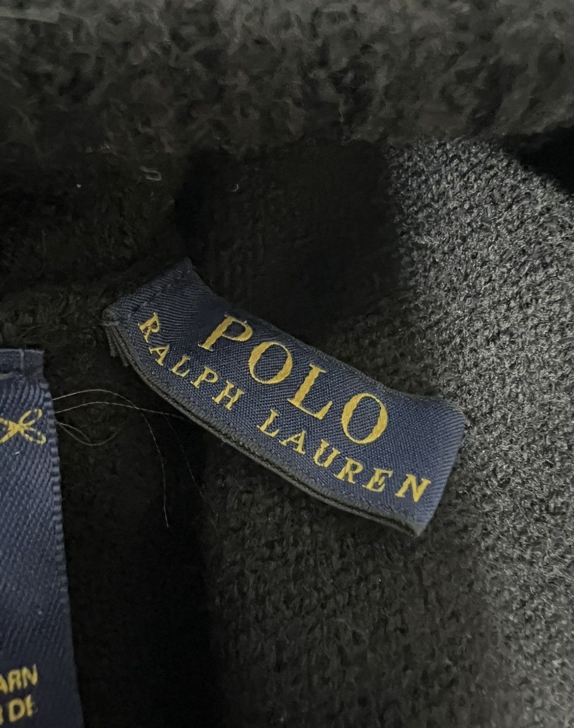 Polo Ralph Lauren Vintage Polo Ralph Lauren Wool Black Hat Size ONE SIZE - 16 Thumbnail