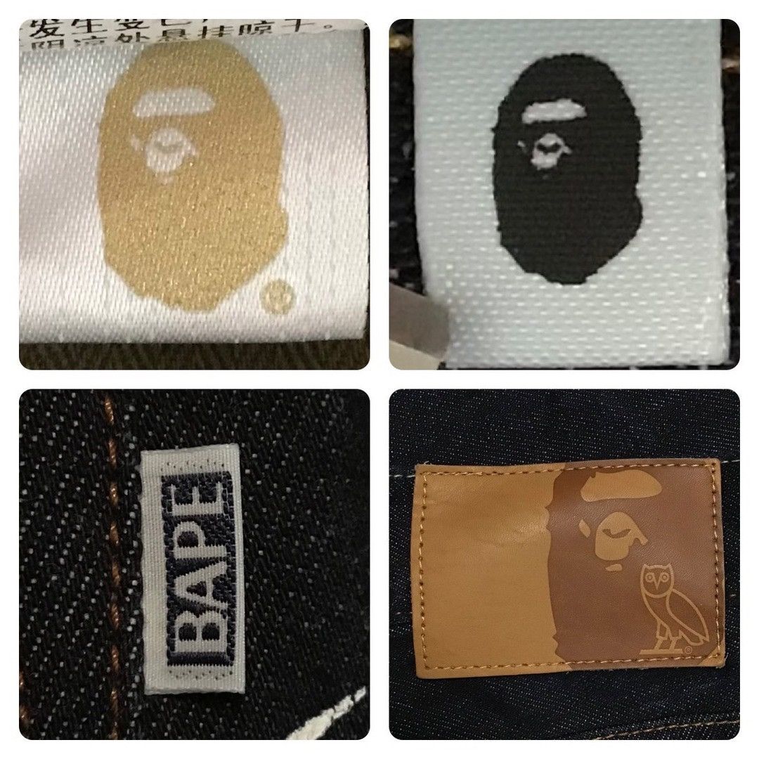 Bape BAPE × OVO LOGO Denim Pants a bathing ape ★size M Size US 32 / EU 48 - 10 Thumbnail