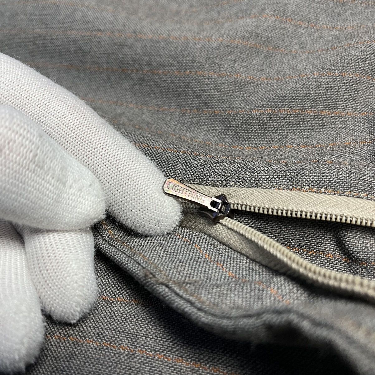 Aquascutum × Vintage Vintage Aquascutum Striped Wool Brown Suit Blazer Pants Size 42L - 21 Thumbnail