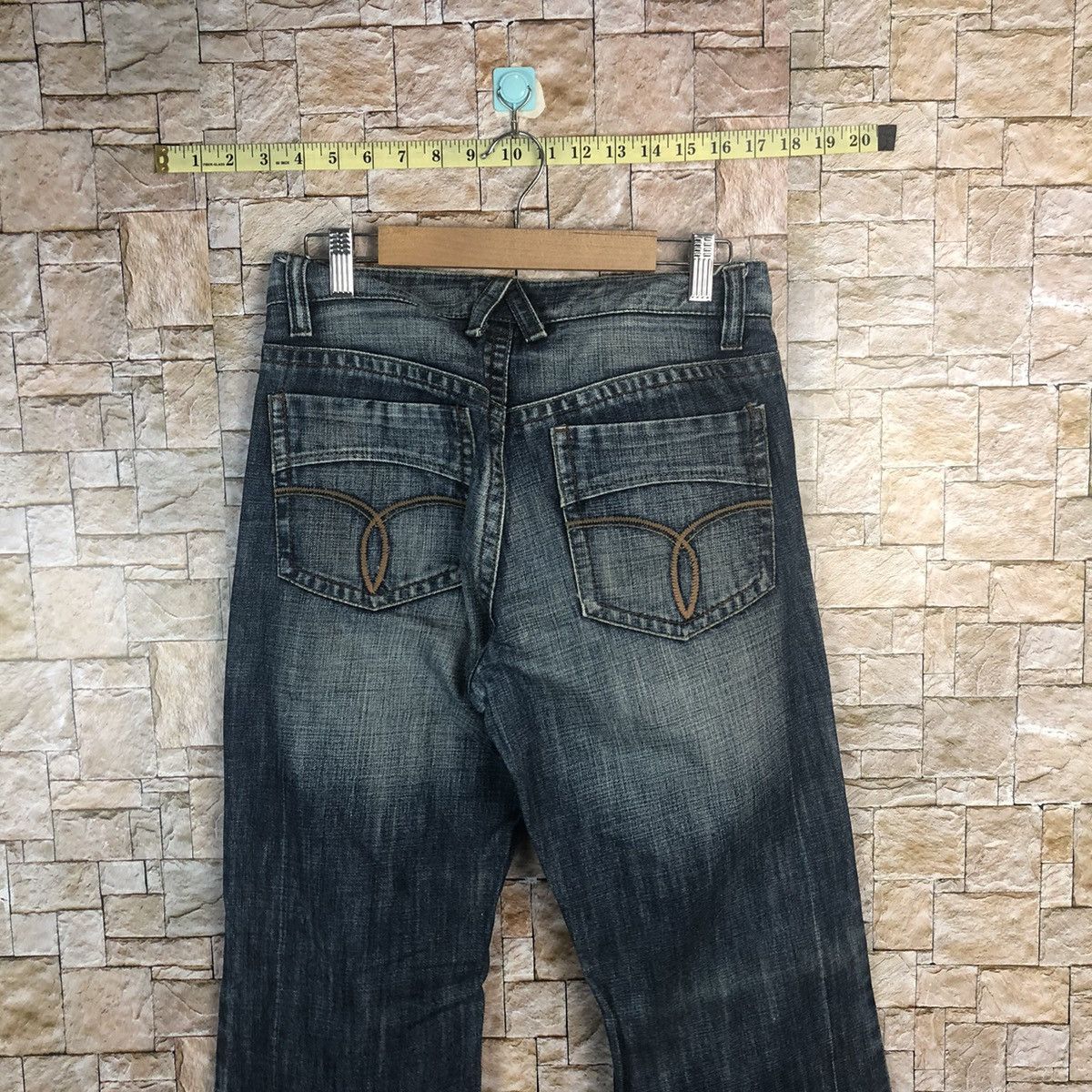 Japanese Brand Conus Jeans Blue Distressed Denim Pants #A56 Size US 31 - 15 Thumbnail