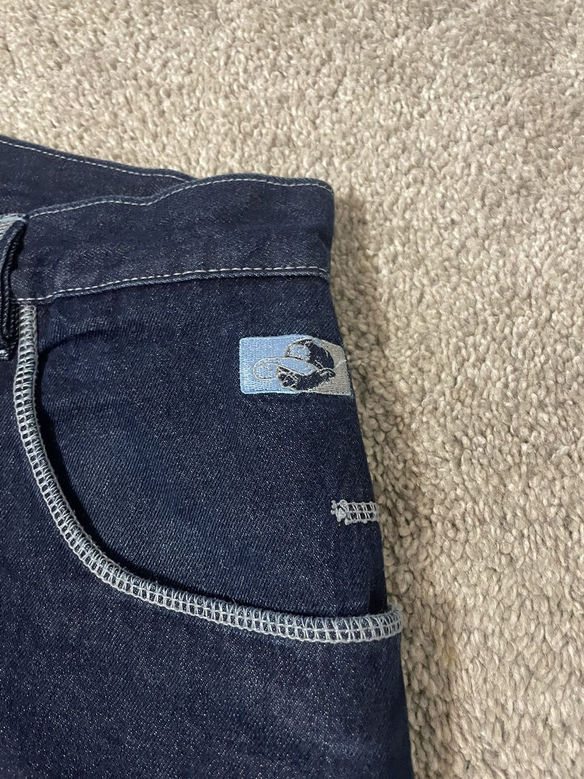 Other Vintage Y2K School Of Hard Knocks Baggy Carpenter Jeans 36 Size US 36 / EU 52 - 11 Thumbnail