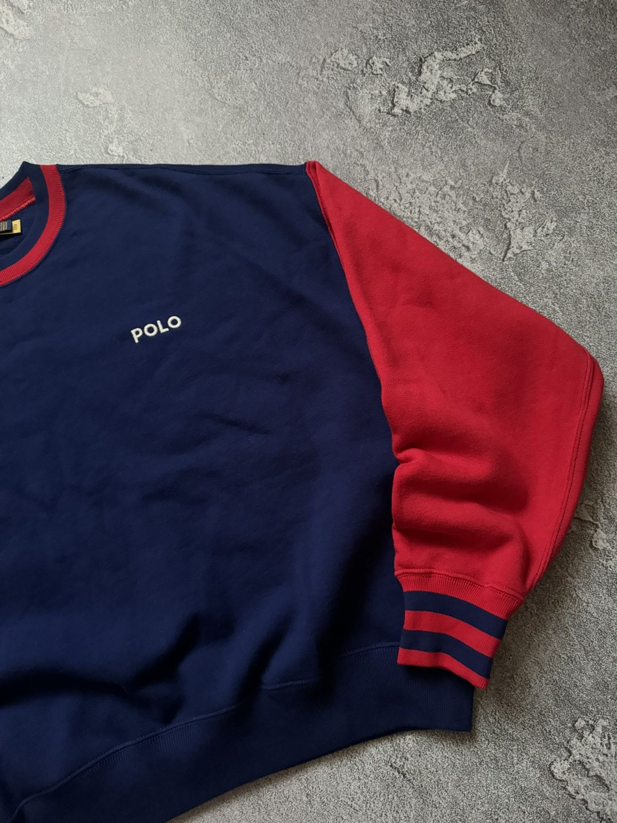 Polo Ralph Lauren × Ralph Lauren × Vintage Polo Ralph Lauren XL relaxed sweatshirt Wmns long sleeve 00s Size XL / US 12-14 / IT 48-50 - 7 Thumbnail