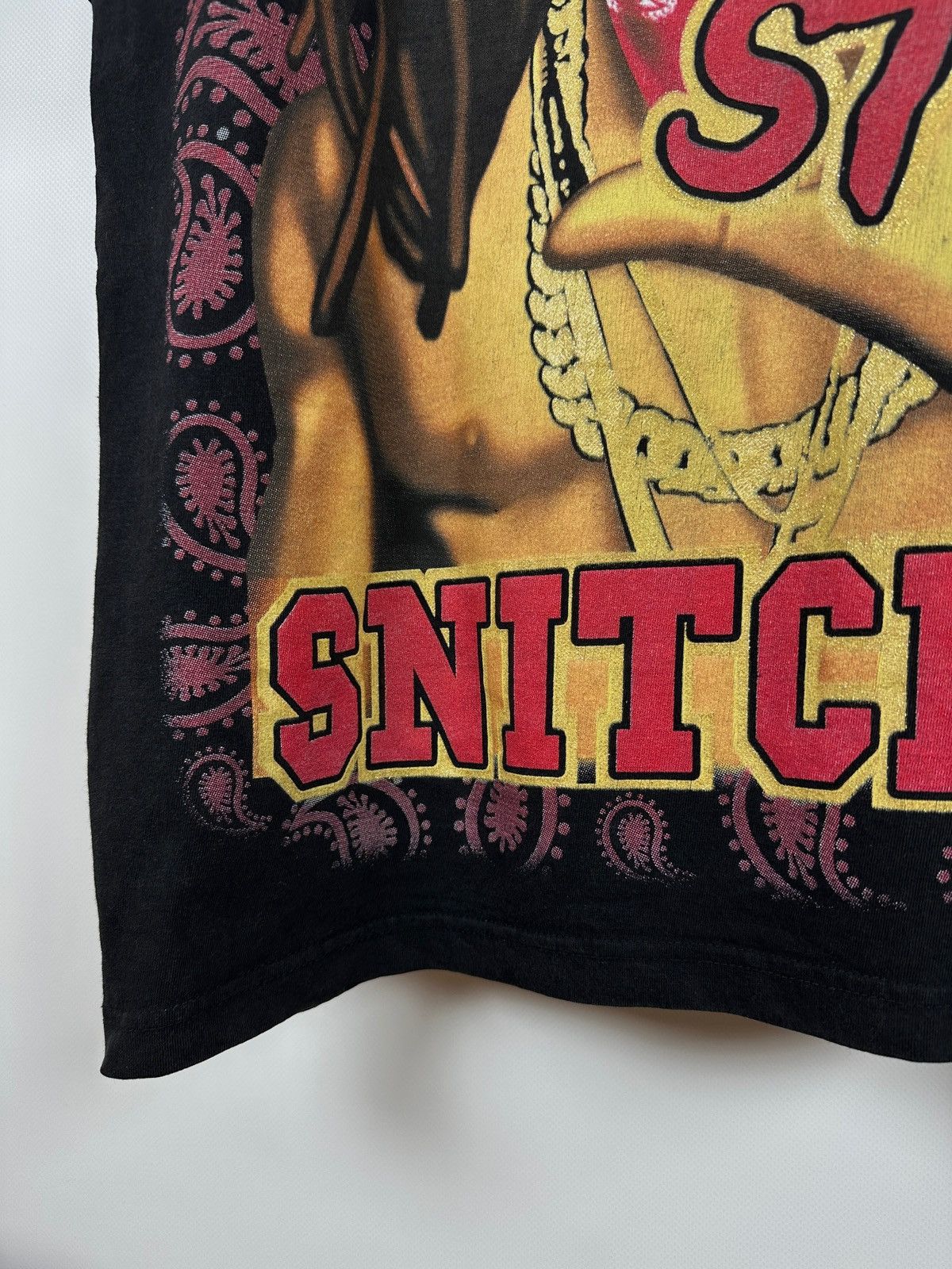 Lil Wayne Vintage Lil Wayne Stop Snitching Rap T-Shirt Size US XL / EU 56 / 4 - 6 Thumbnail
