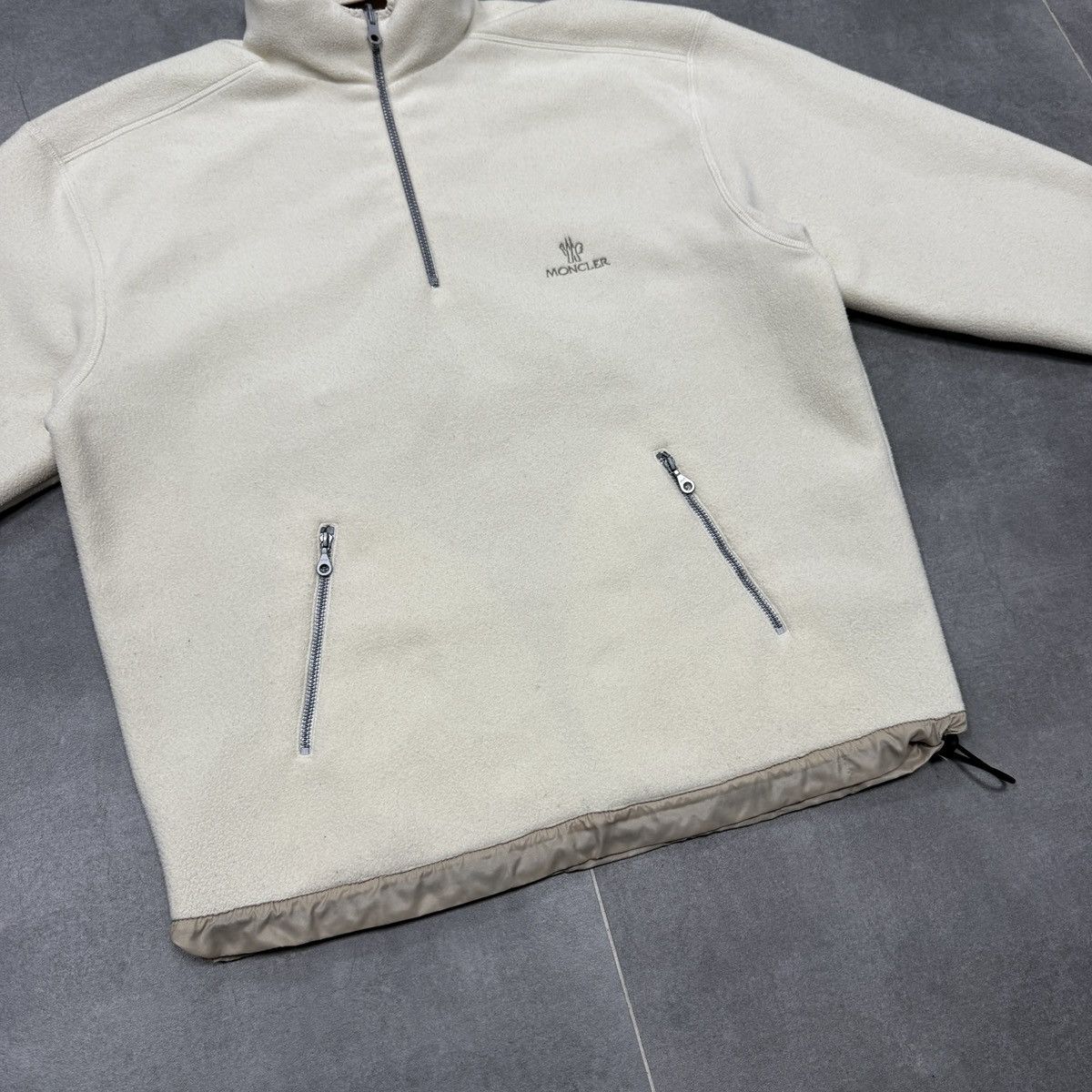 Moncler Grenoble Vintage Moncler Grenoble Fleece/Nylon Reversible Jacket Size US S / EU 44-46 / 1 - 18 Thumbnail