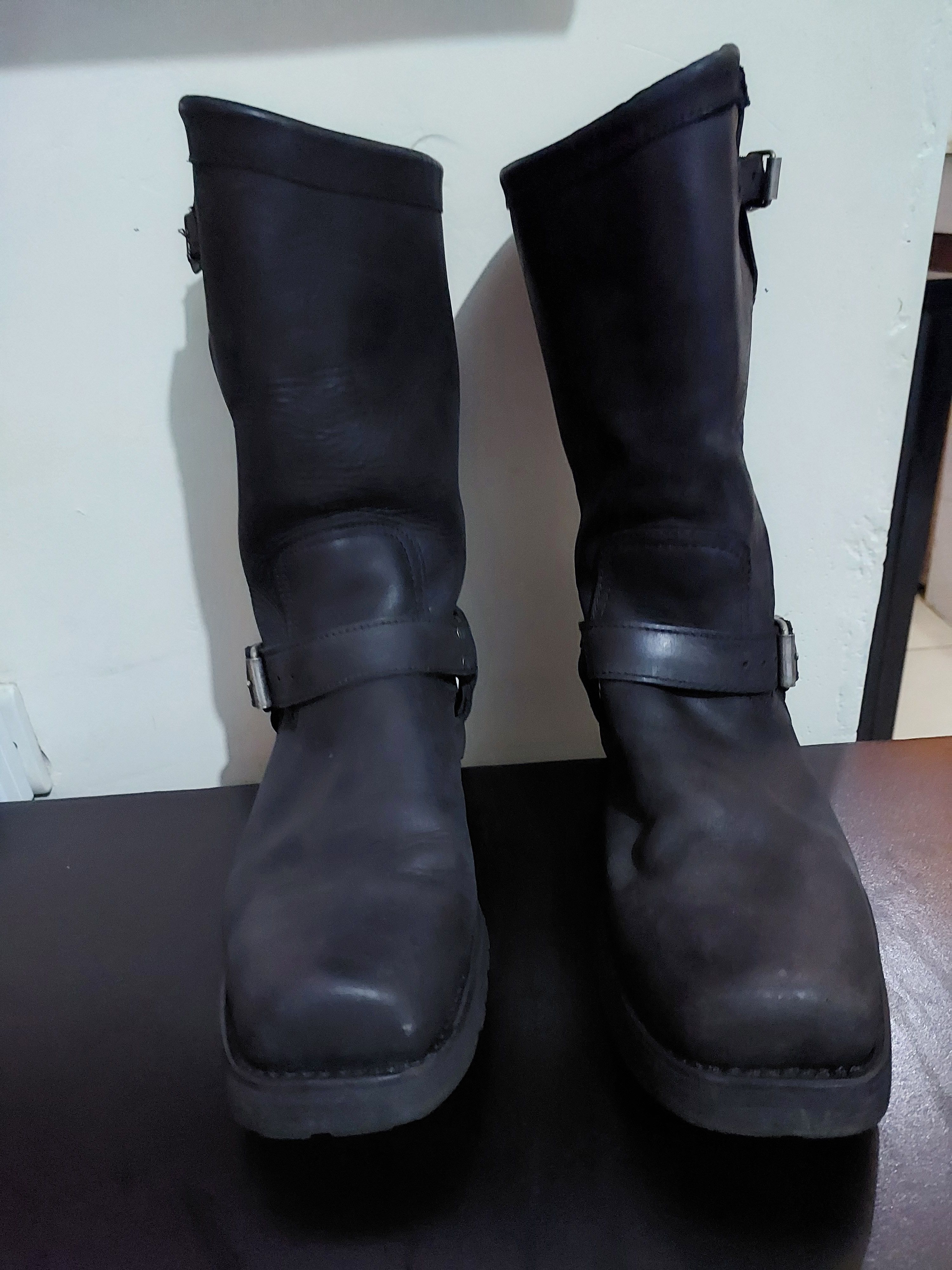 Sancho Abarca Biker Boots Engineer III Black