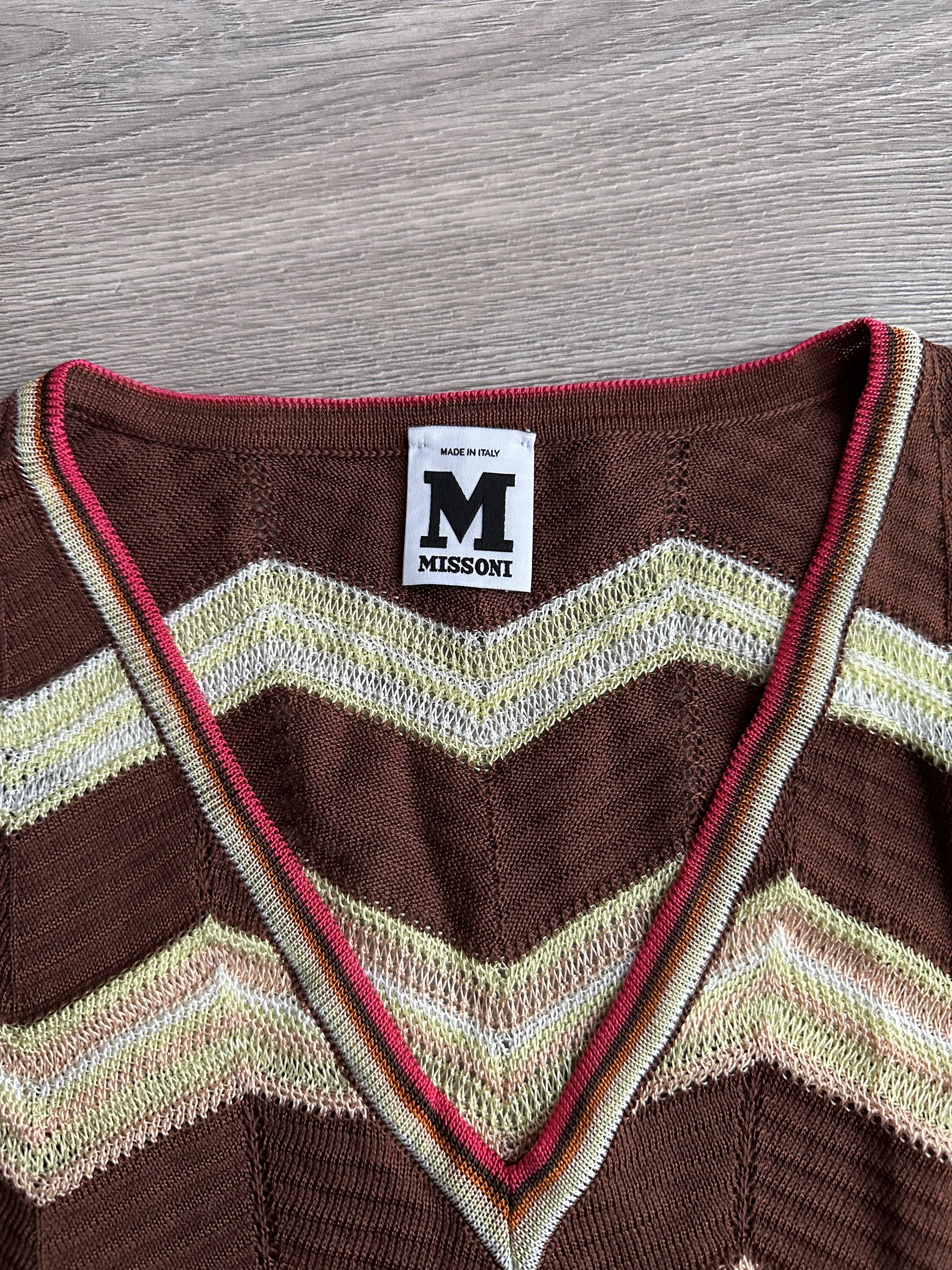 Missoni Missoni vest sweater Size M / US 6-8 / IT 42-44 - 4 Thumbnail