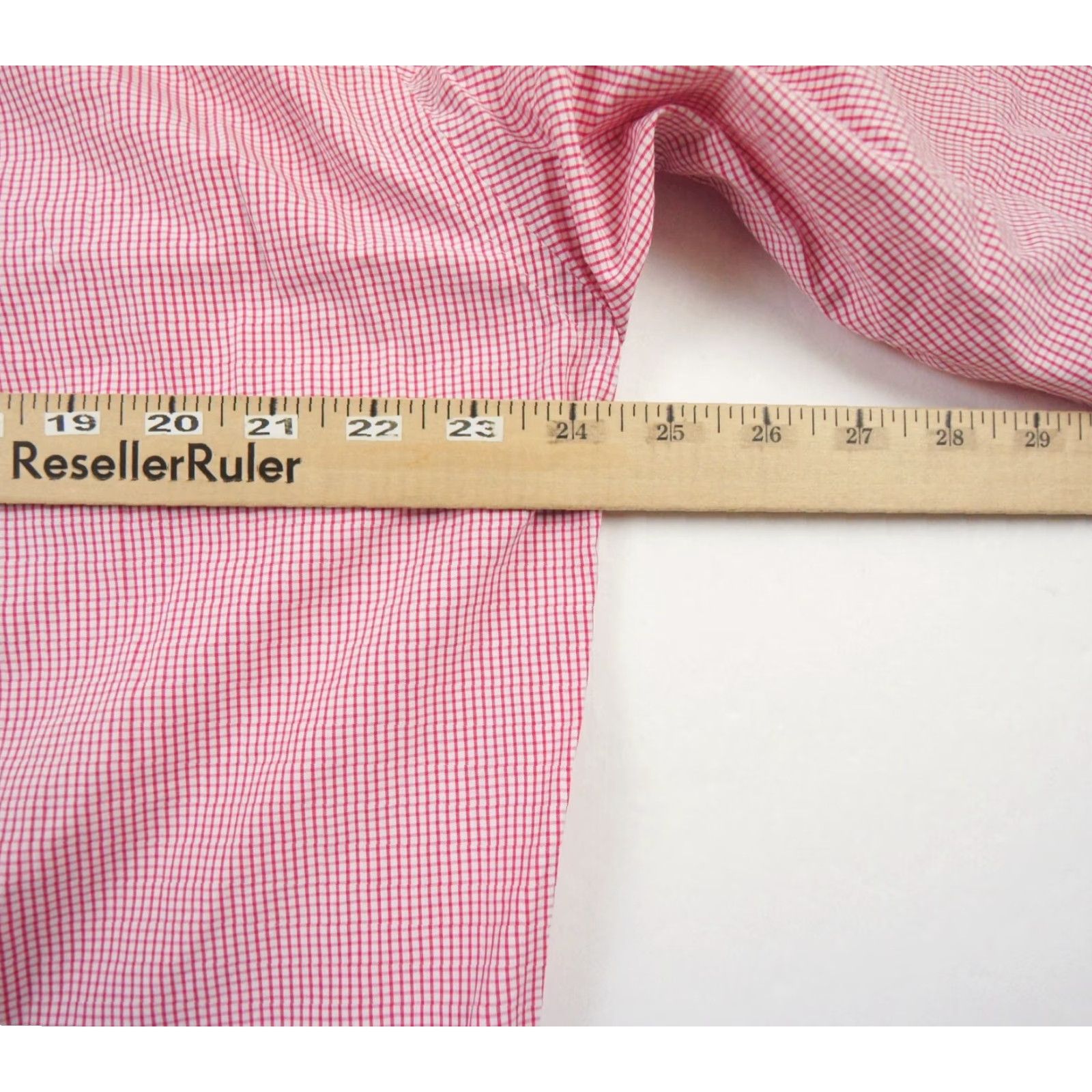 Brooks Brothers Brooks Brothers Shirt Mens 16 Red Check Button Up Long Sleeve Collared Adult Size US L / EU 52-54 / 3 - 7 Thumbnail