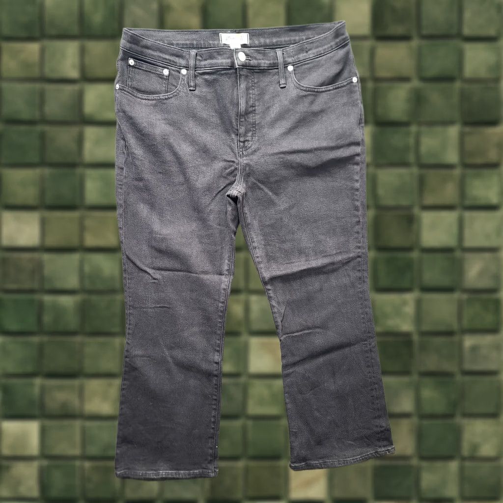 Madewell Madewell Jeans Women’s 32x27 Dark Wash Flared Kick Out Mid-Rise Denim Size 24" / US 00 / IT 34 - 1 Thumbnail