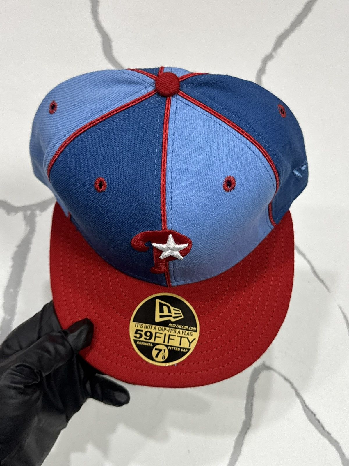 New Era Vintage Philadelphia Phillies pin wheel Fitted Baseball Cap Size ONE SIZE - 2 Thumbnail