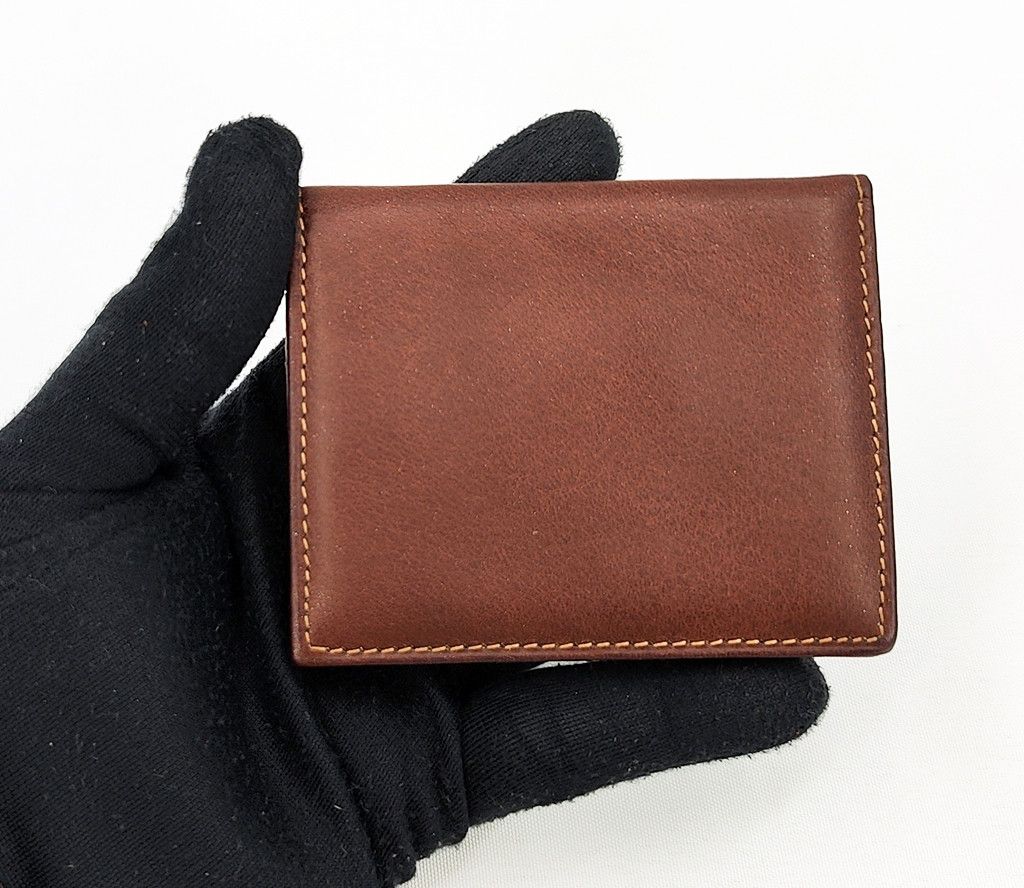 Leather GIUDI brown leather card holder with coin case Size ONE SIZE - 5 Thumbnail