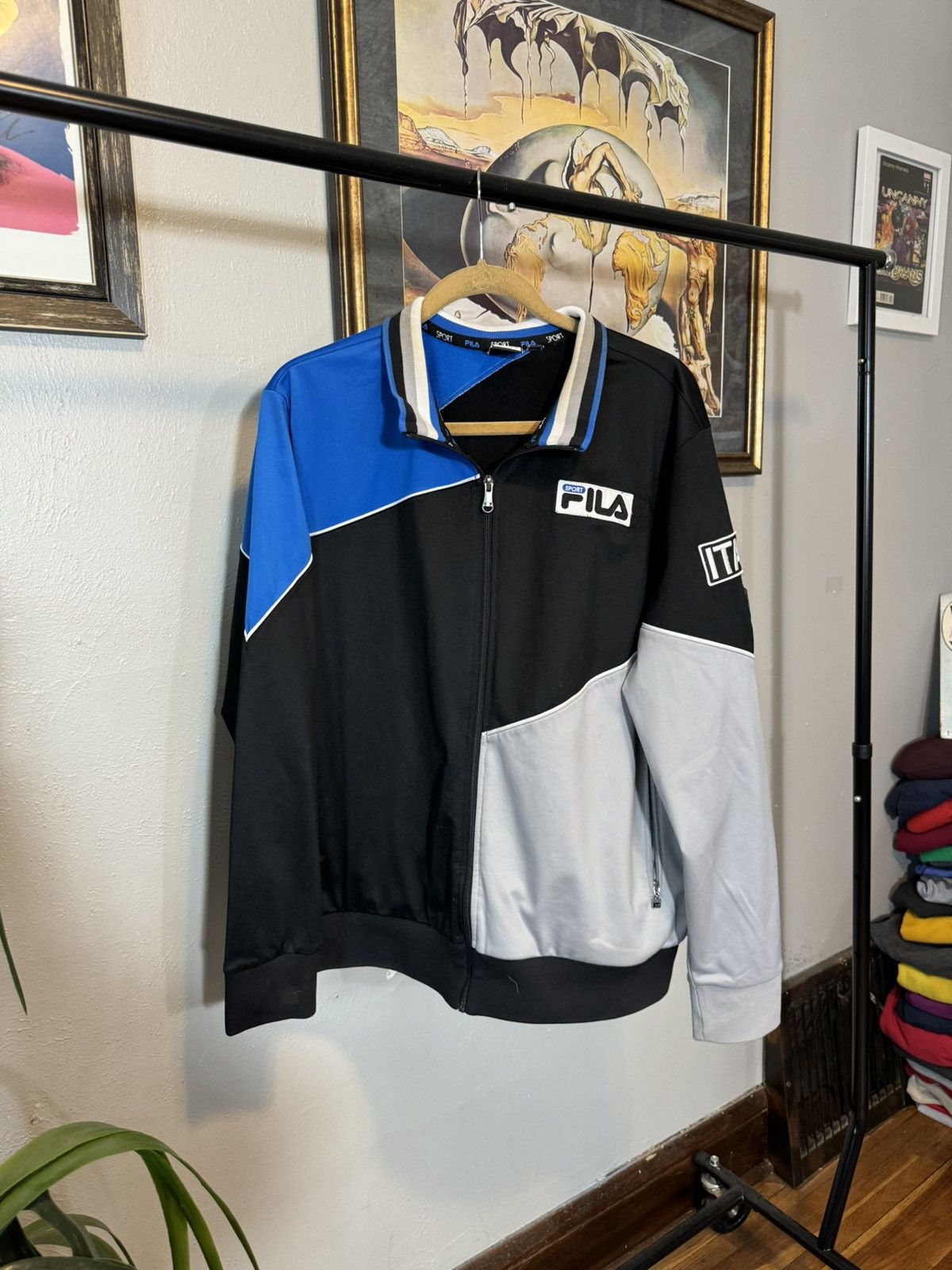 Fila × Vintage Vintage Italia Fila Track Jacket Size US L / EU 52-54 / 3 - 1 Thumbnail