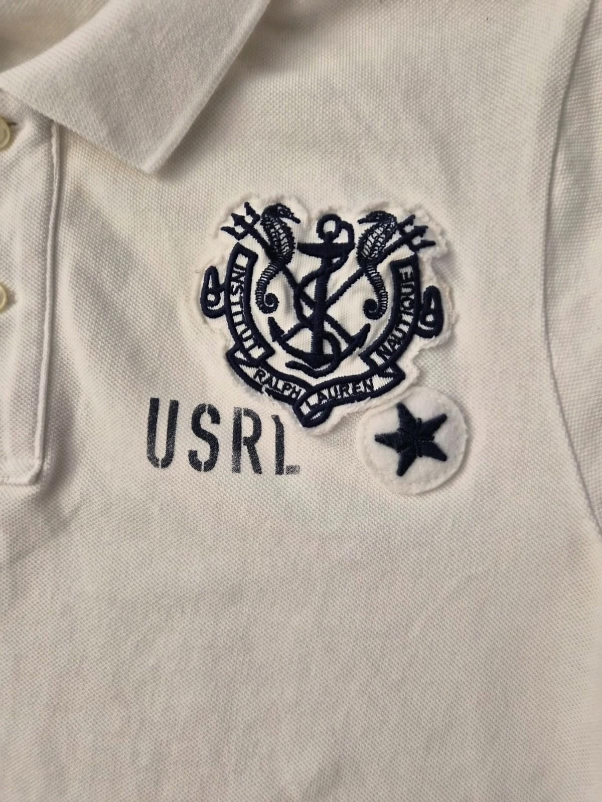 Polo Ralph Lauren Polo Ralph Lauren Women L Skinny Fit Polo Shirt White Size L / US 10 / IT 46 - 3 Thumbnail