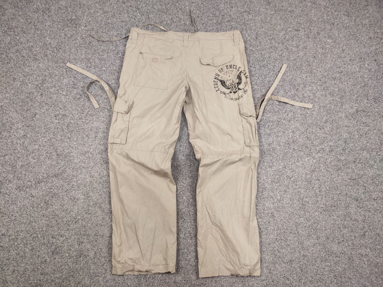 Japanese Brand Vintage 90's Japanese Parachute Bondage Straps Cargo Pants Size US 36 / EU 52 - 13 Thumbnail