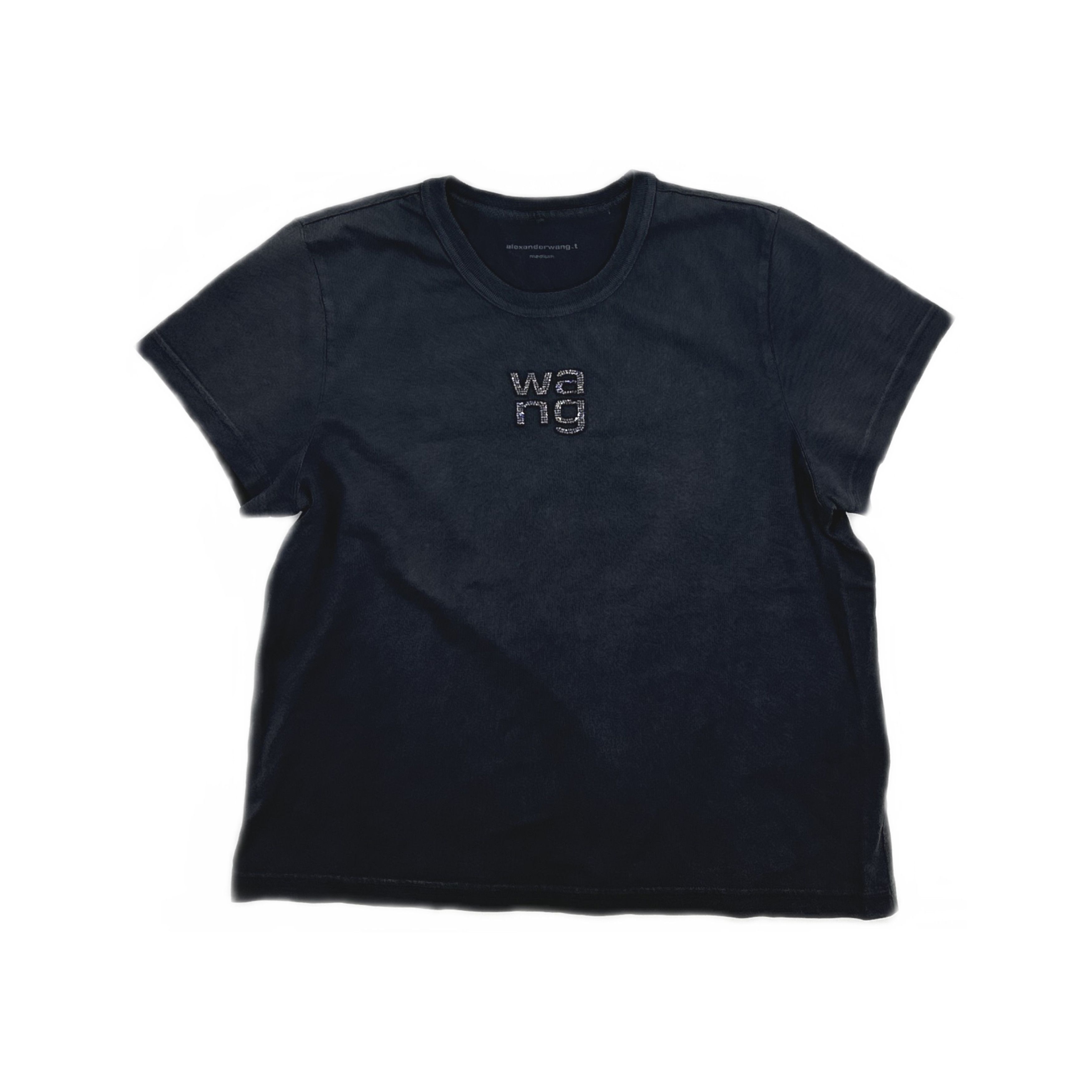 Alexander Wang Alexander Wang Crystal Logo T-Shirt Size M Size M / US 6-8 / IT 42-44 - 1 Thumbnail