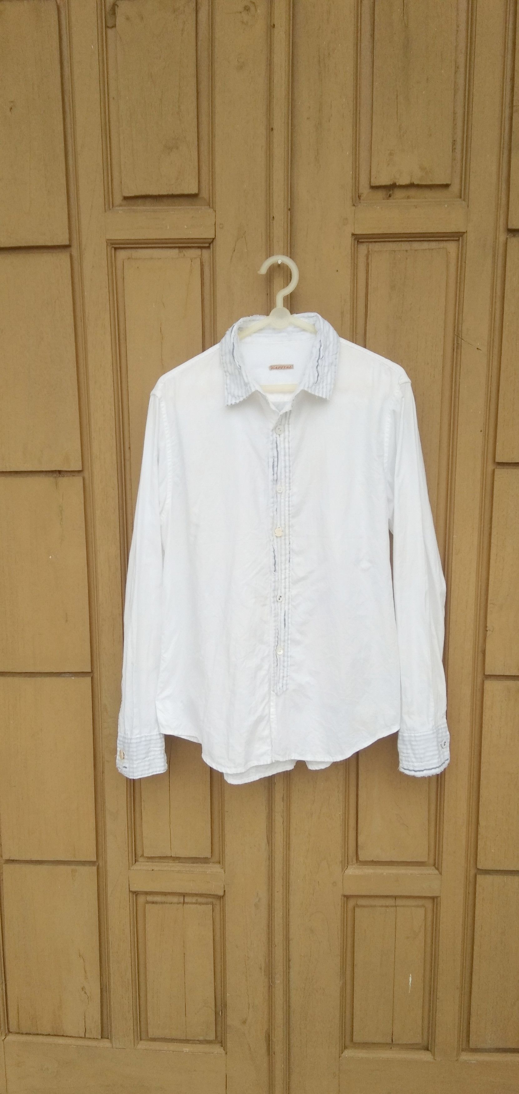 Kapital Kapital distress button up shirt Size S / US 4 / IT 40 - 1 Thumbnail