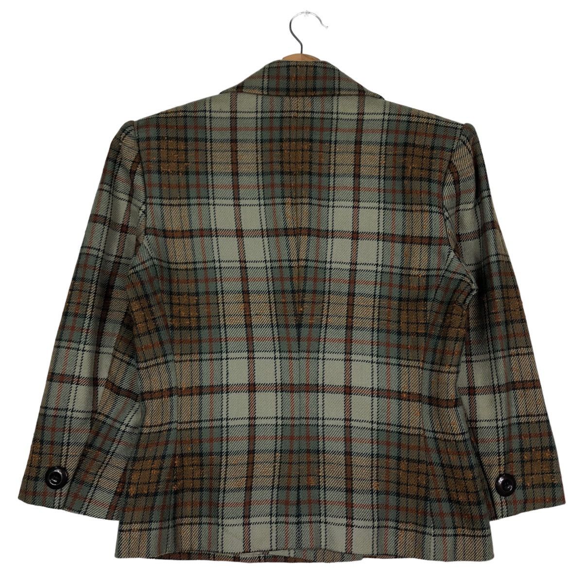 Japanese Brand 🔥Cropped Coats Jackets Double Breast Yves Saint Laurent Size US M / EU 48-50 / 2 - 8 Thumbnail