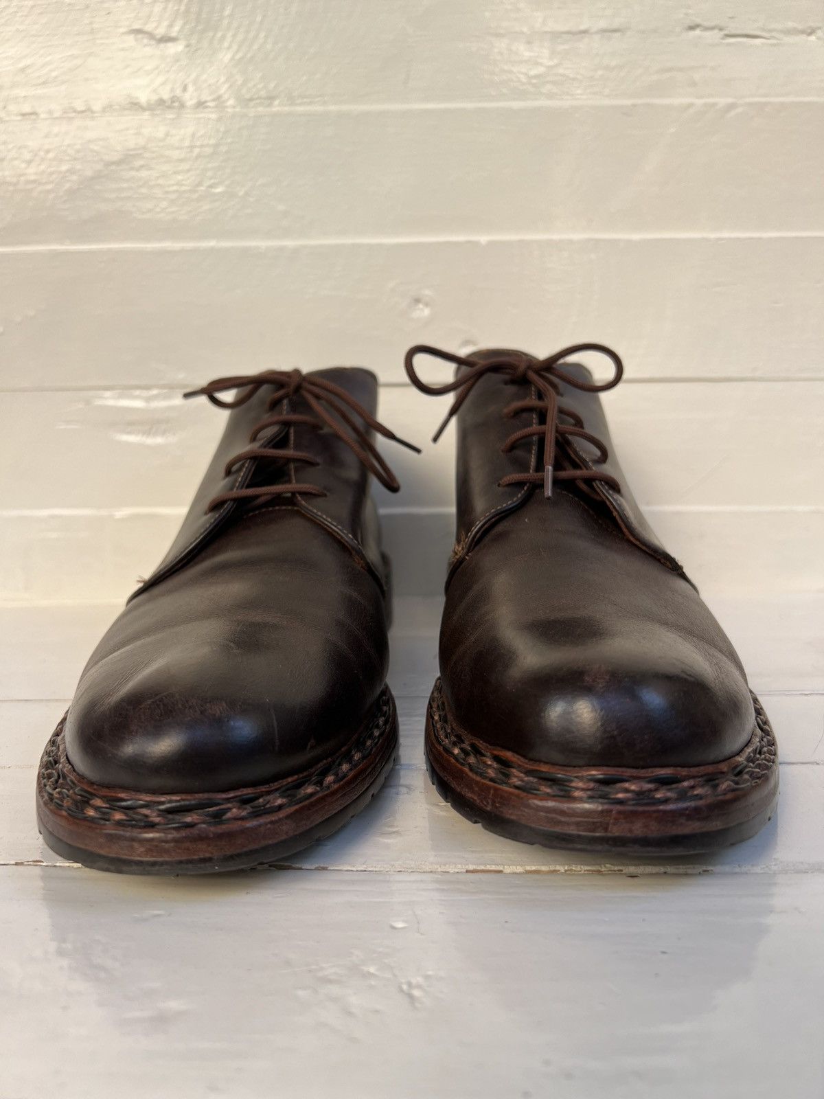 Heinrich Dinkelacker Heinrich Dinkelacker Ankle Boots Buda Plain Braided Frame Size US 9 / EU 42 - 5 Thumbnail