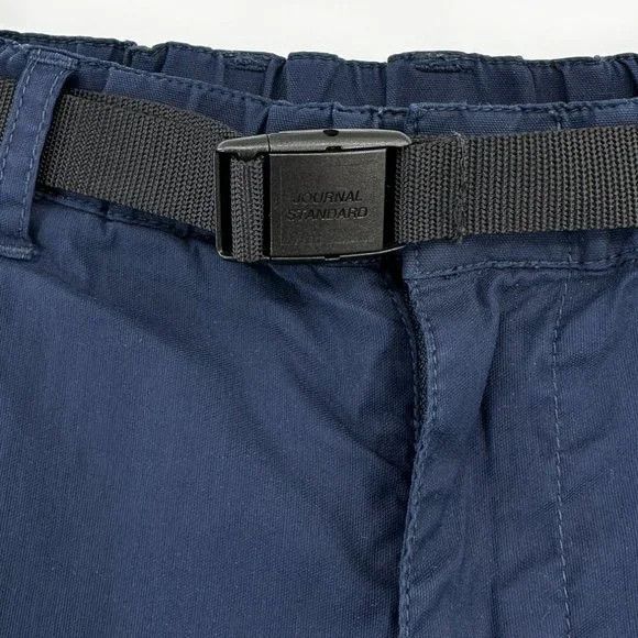 Journal Standard Navy Blue Buckled Casual Pants Size US 28 / EU 44 - 5 Thumbnail