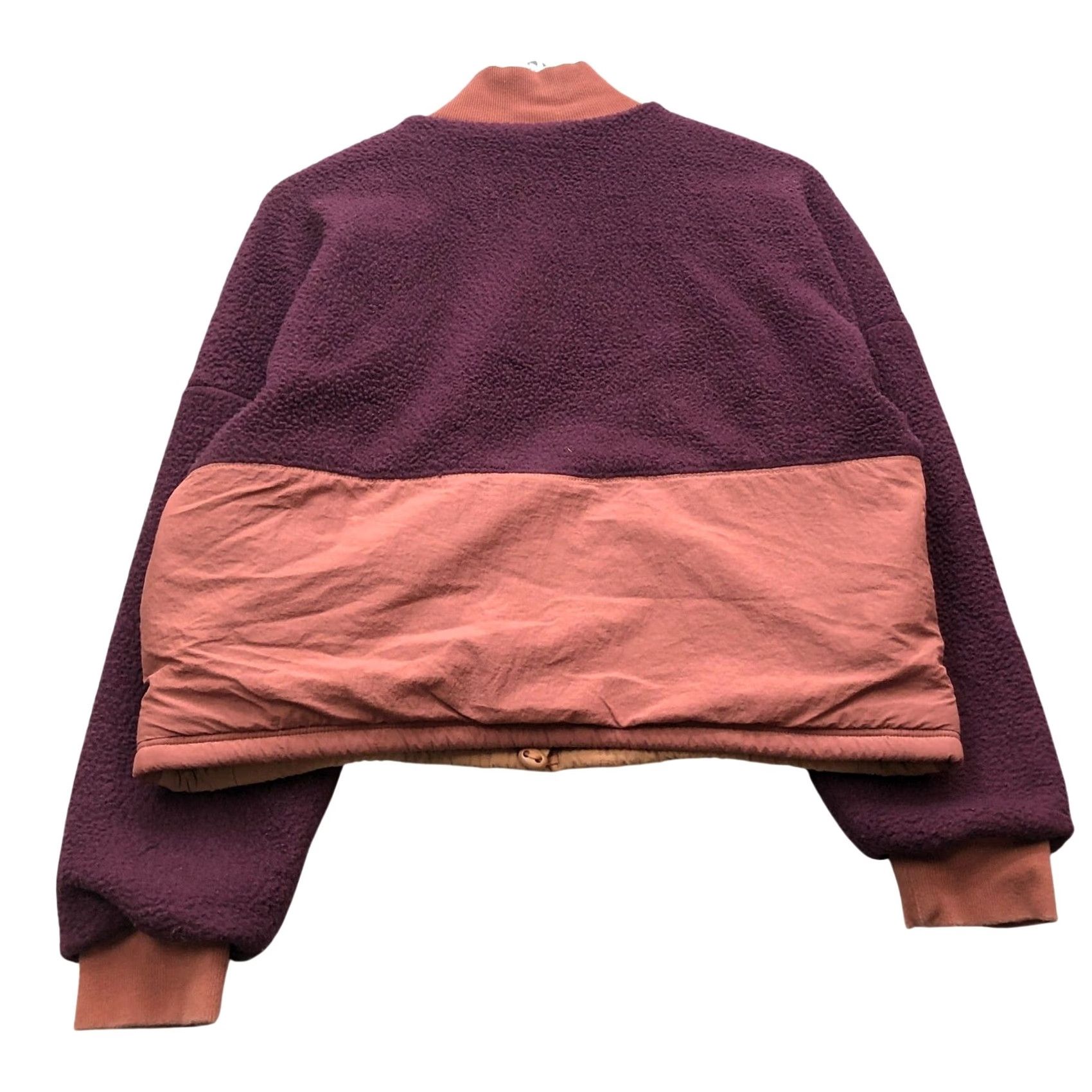 Fabletics Fabletics Sweatshirt Pullover 1/2 Zip Mock Neck Colorblock Womens Medium Orange Purple Size M / US 6-8 / IT 42-44 - 5 Thumbnail