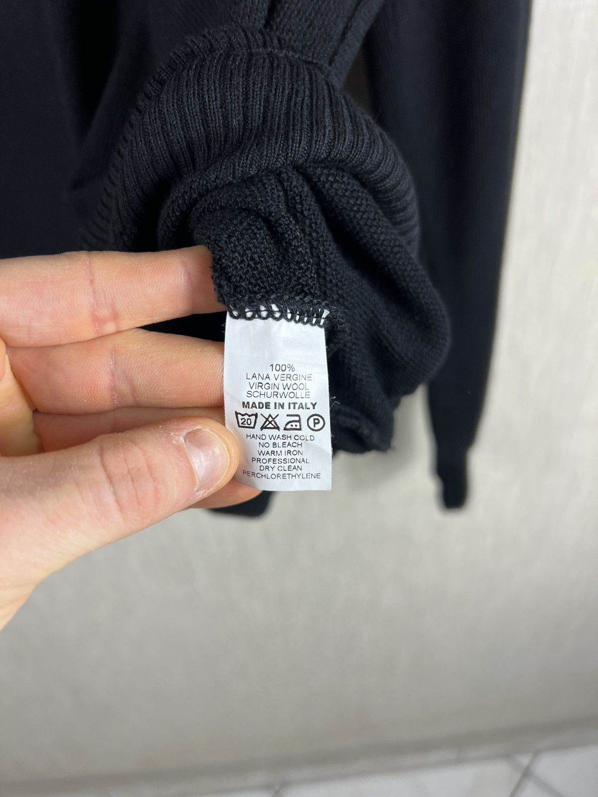 Gran Sasso Gran Sasso virgin wool casual v-neck knit sweater old money Size US L / EU 52-54 / 3 - 14 Thumbnail