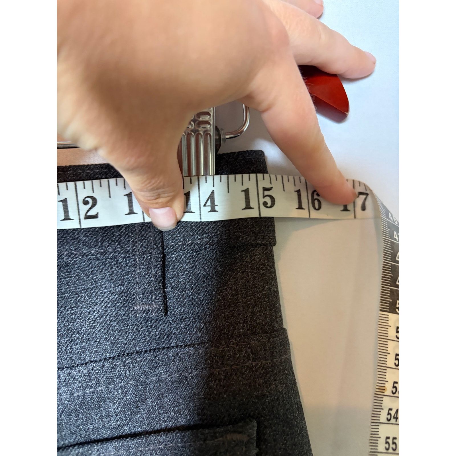 Levi's VNTG 70s Levi’s Sta-Prest Dark Grey Dress Retro Pants 30x30 Size US 30 / EU 46 - 7 Thumbnail