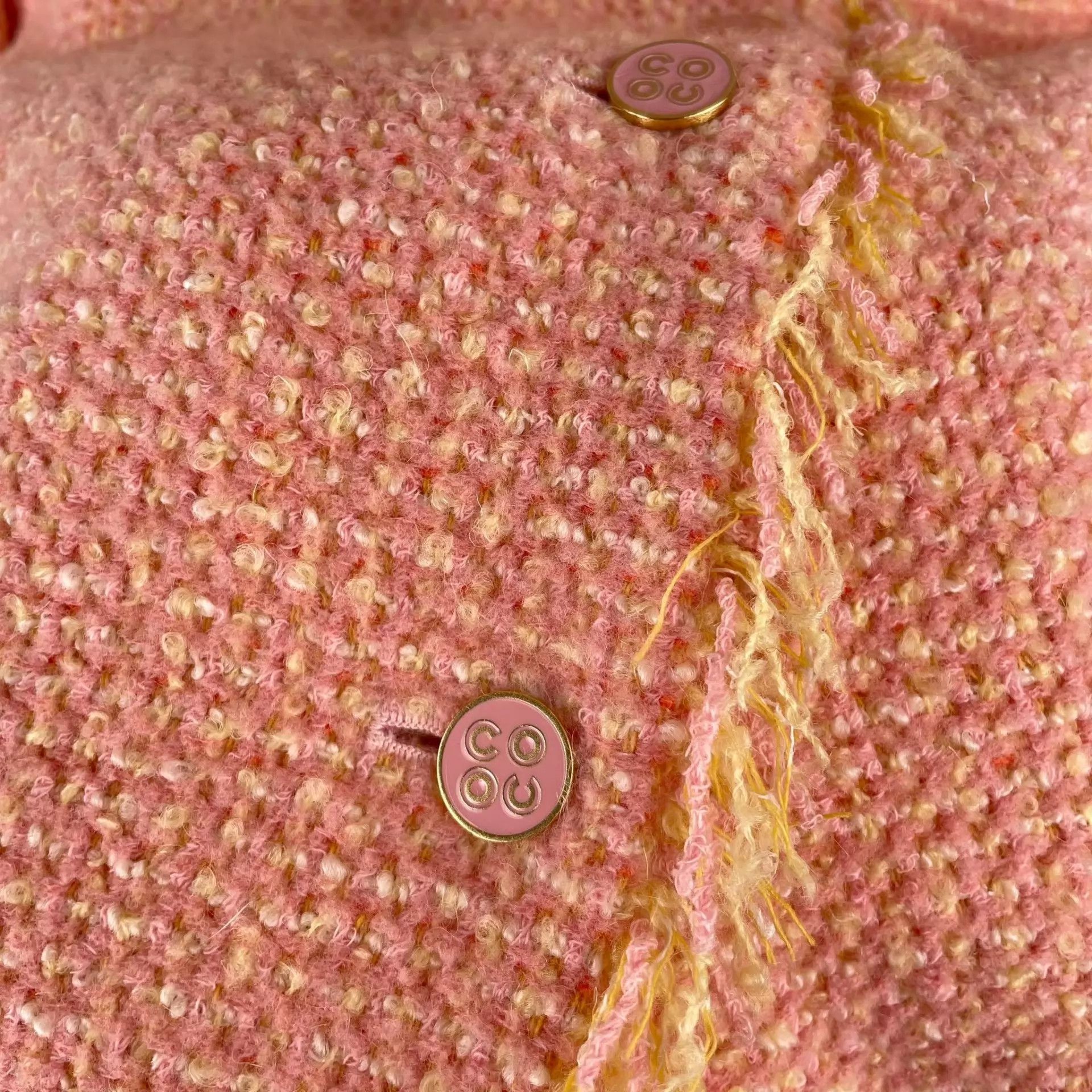 Chanel Chanel Runway Pink Jacket 38 Size S / US 4 / IT 40 - 6 Thumbnail