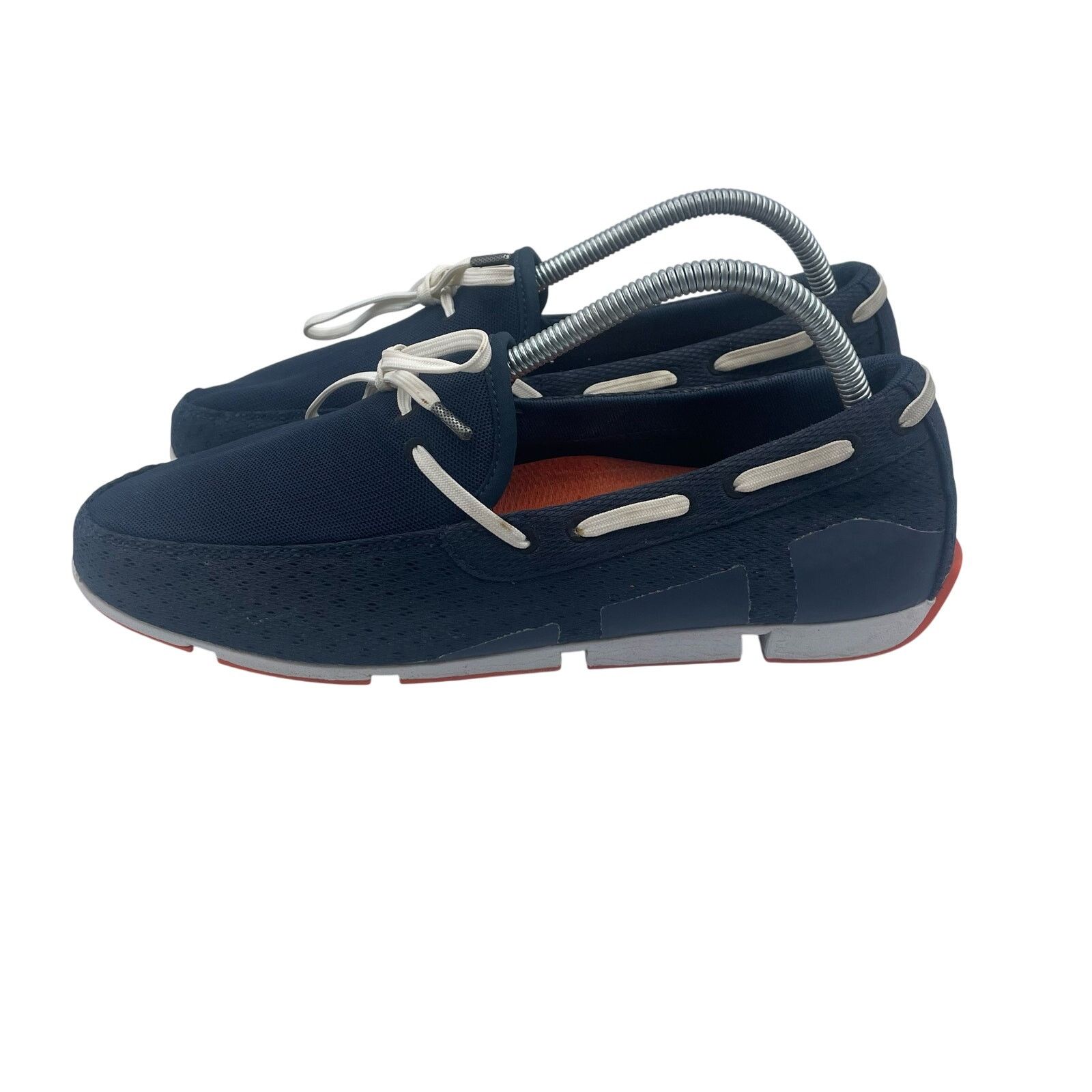 Swims SWIMS Breeze Loafers Driving Moccasins Shoes Navy Blue Men 8 Size US 8 / EU 41 - 2 Thumbnail