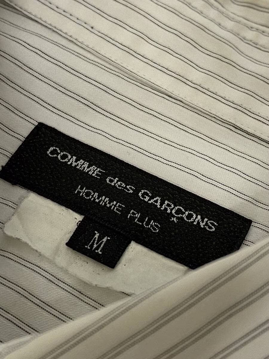 Comme des Garcons Homme Plus 2012 Striped Frill Shirt Size US M / EU 48-50 / 2 - 3 Thumbnail