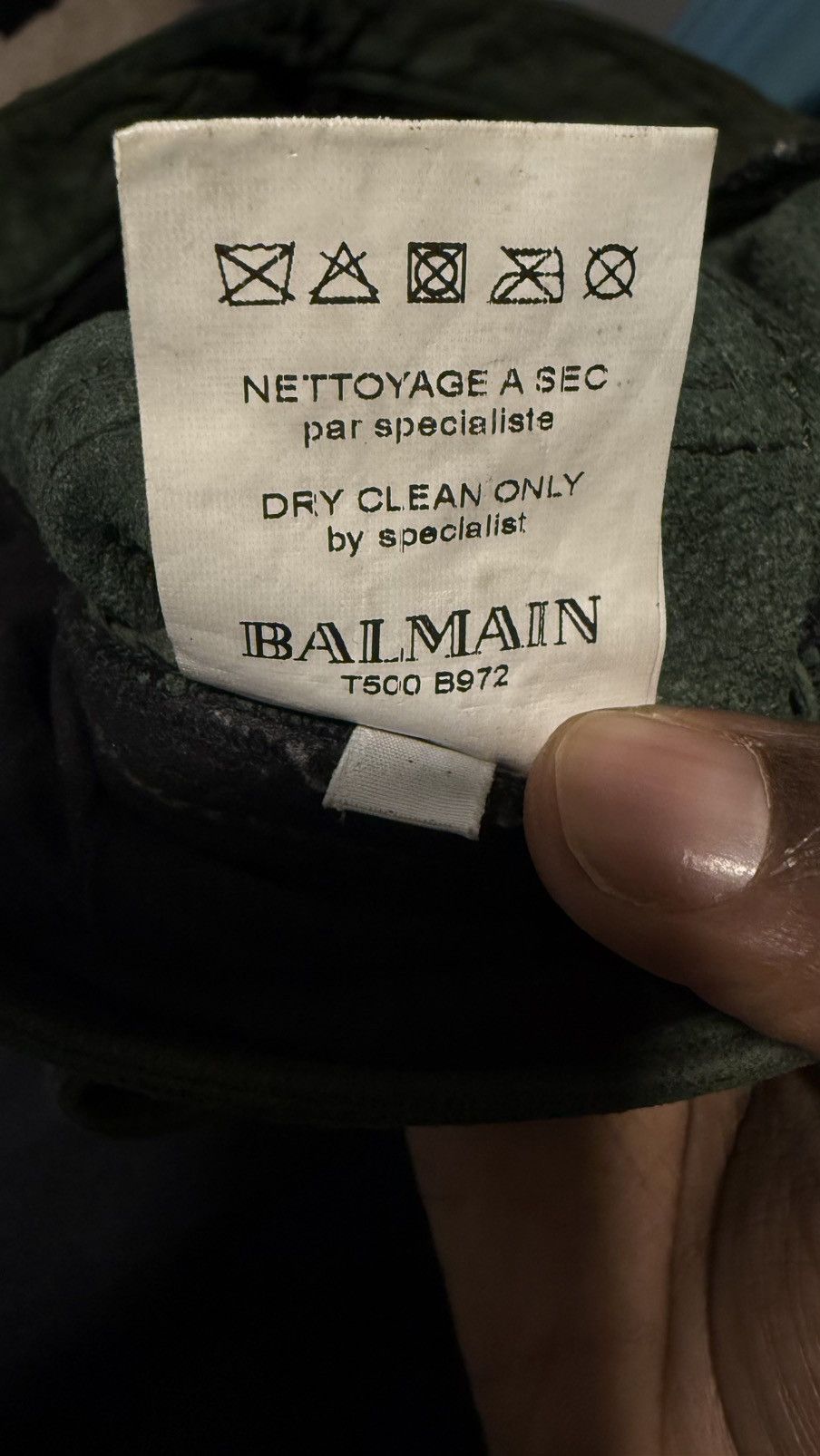 Balmain Balmain Lambskin Bikers Size US 29 - 5 Thumbnail