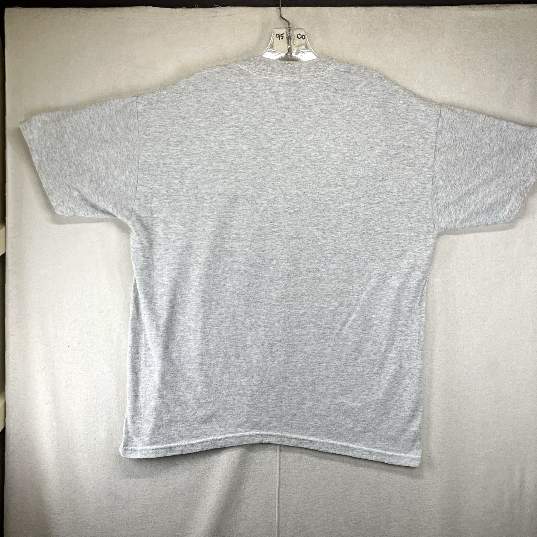 Jerzees VINTAGE Mens T-Shirt Street Rod Logo 2005 St. Louis Street Rod Association's Real Easter Show JERZEES Gray Cotton Polyester Crew Neck Short Sleeve L Size US L / EU 52-54 / 3 - 2 Thumbnail