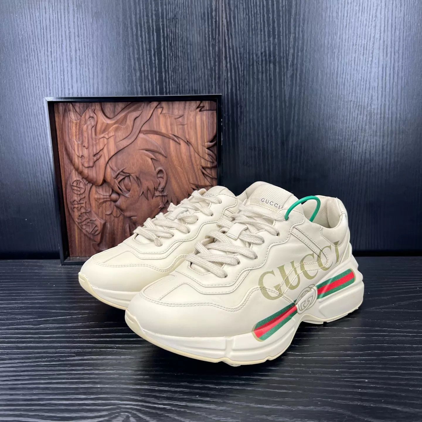 Gucci Women's Gucci Rhyton Belt Sneaker 36.5 Size US 6 / IT 36 - 1 Thumbnail