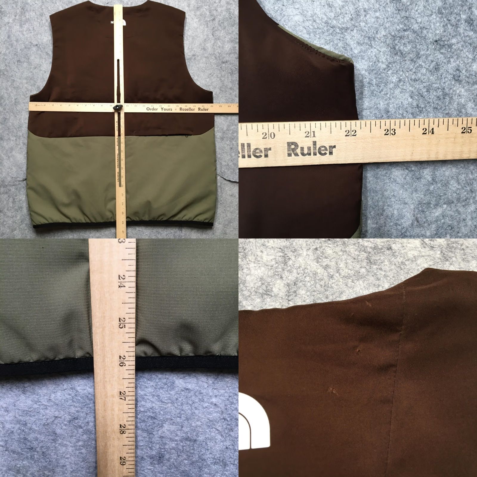 The North Face VINTAGE The North Face Ventrix Vest Mens M Brown Green Insulated SAMPLE 1/1 Size US M / EU 48-50 / 2 - 9 Thumbnail