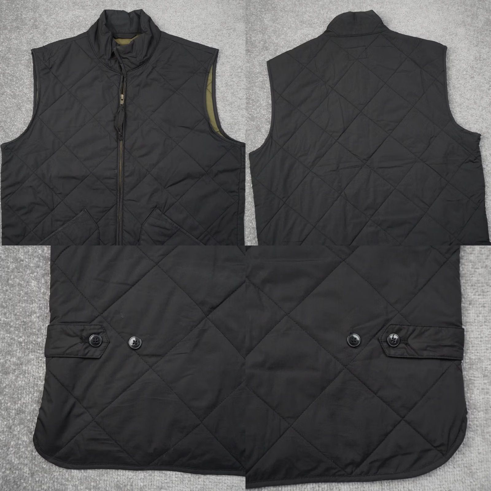 J.Crew J.Crew Mens Vest - Black Quilted Puffer Size US S / EU 44-46 / 1 - 8 Thumbnail