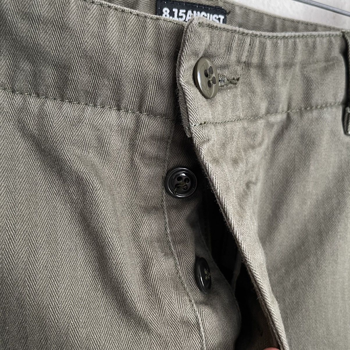 8.15 August Fifteenth 8.15 August Fifteenth New York 5 Pocket Button Fly Pants Size US 36 / EU 52 - 3 Thumbnail