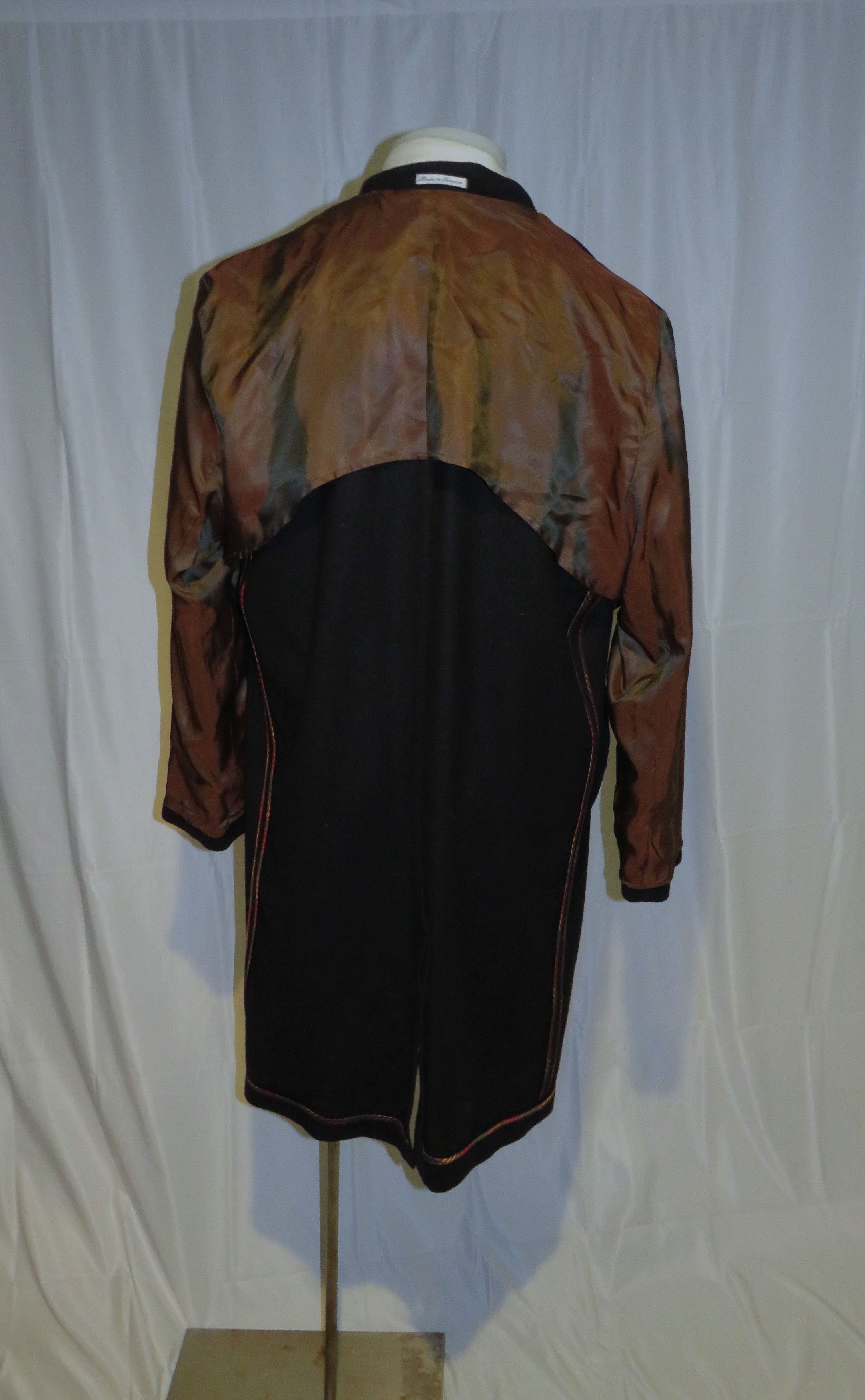 Other Great Scott Angora Blend Black Brushed Flannel Top Coat 46 Size US XL / EU 56 / 4 - 10 Thumbnail