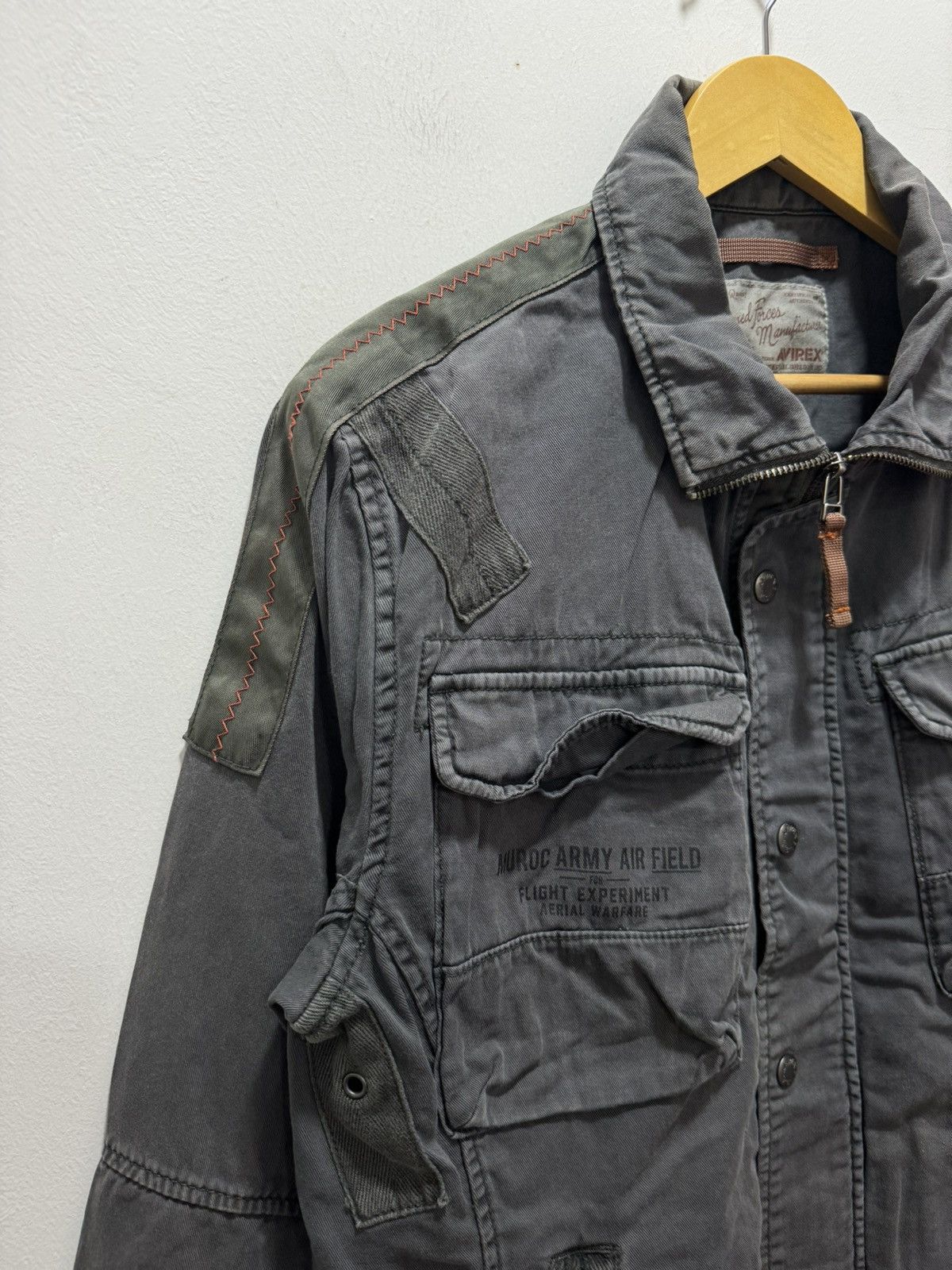 Avirex VINTAGE AVIREX ARMY AIR FIELD MILITARY JACKET Size M / US 6-8 / IT 42-44 - 4 Thumbnail