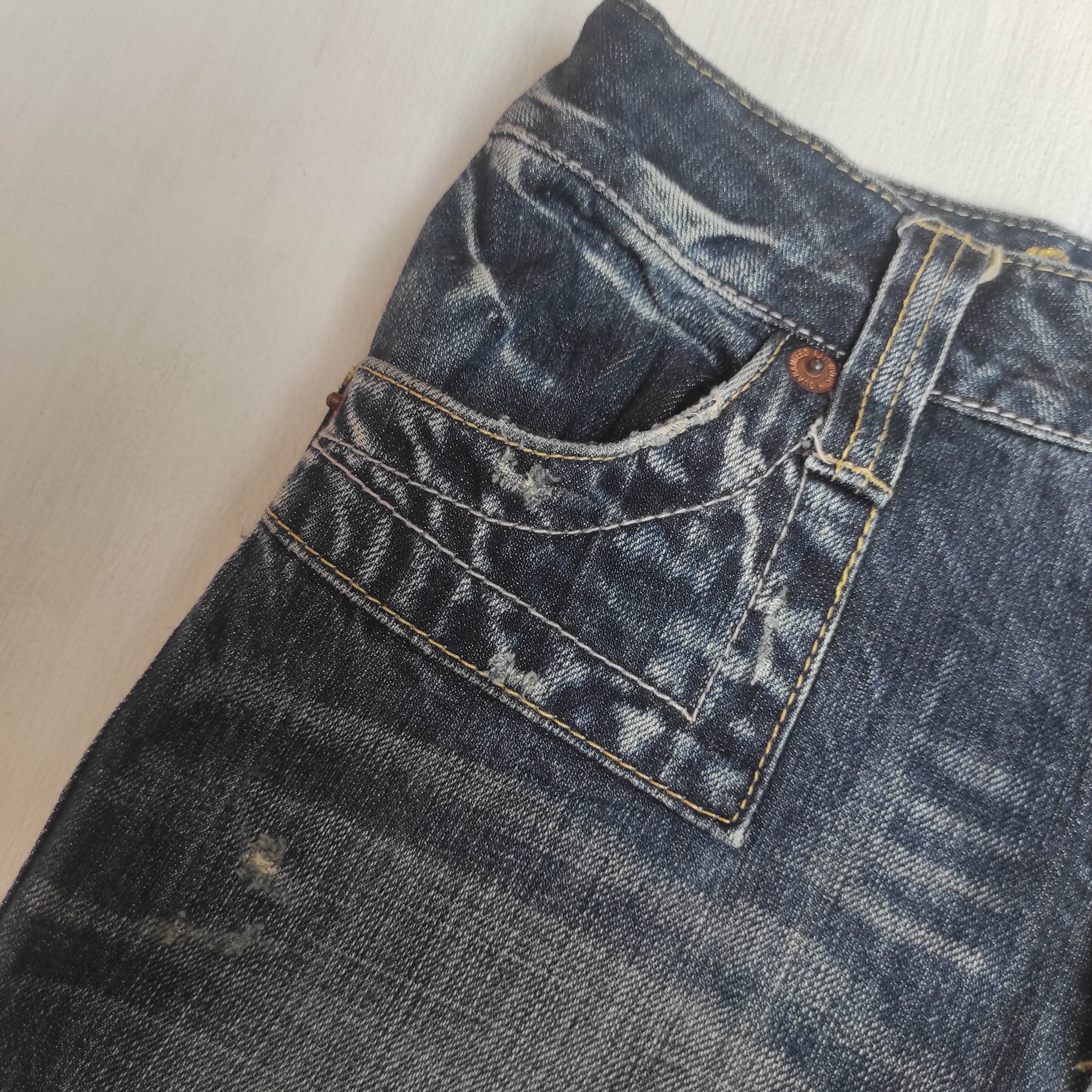 Hysteric Glamour Flare Jeans ORIRIN Low Rise Boot cut Denim Size 26" / US 2 / IT 38 - 8 Thumbnail