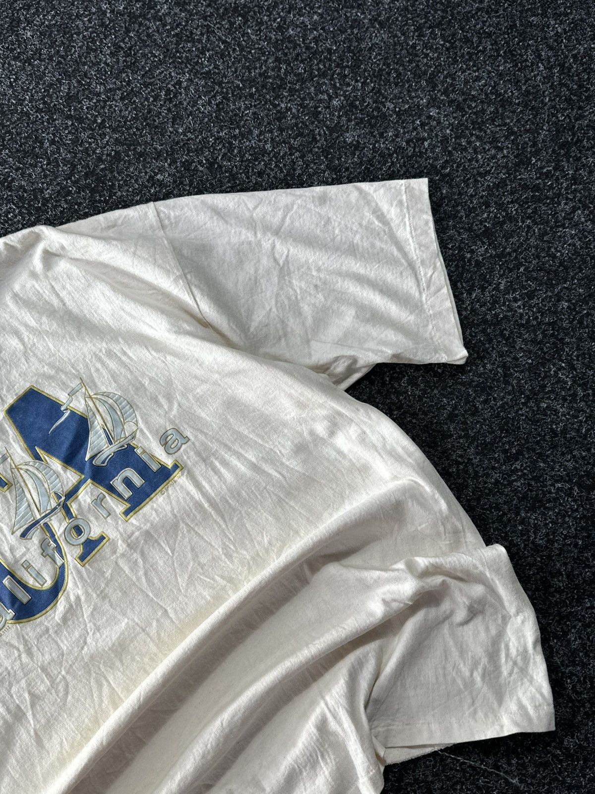 Vintage 🚨Rare Vintage CALIFORNIA SINGLE STITCH America USA Tee Shirt Size US XL / EU 56 / 4 - 3 Thumbnail