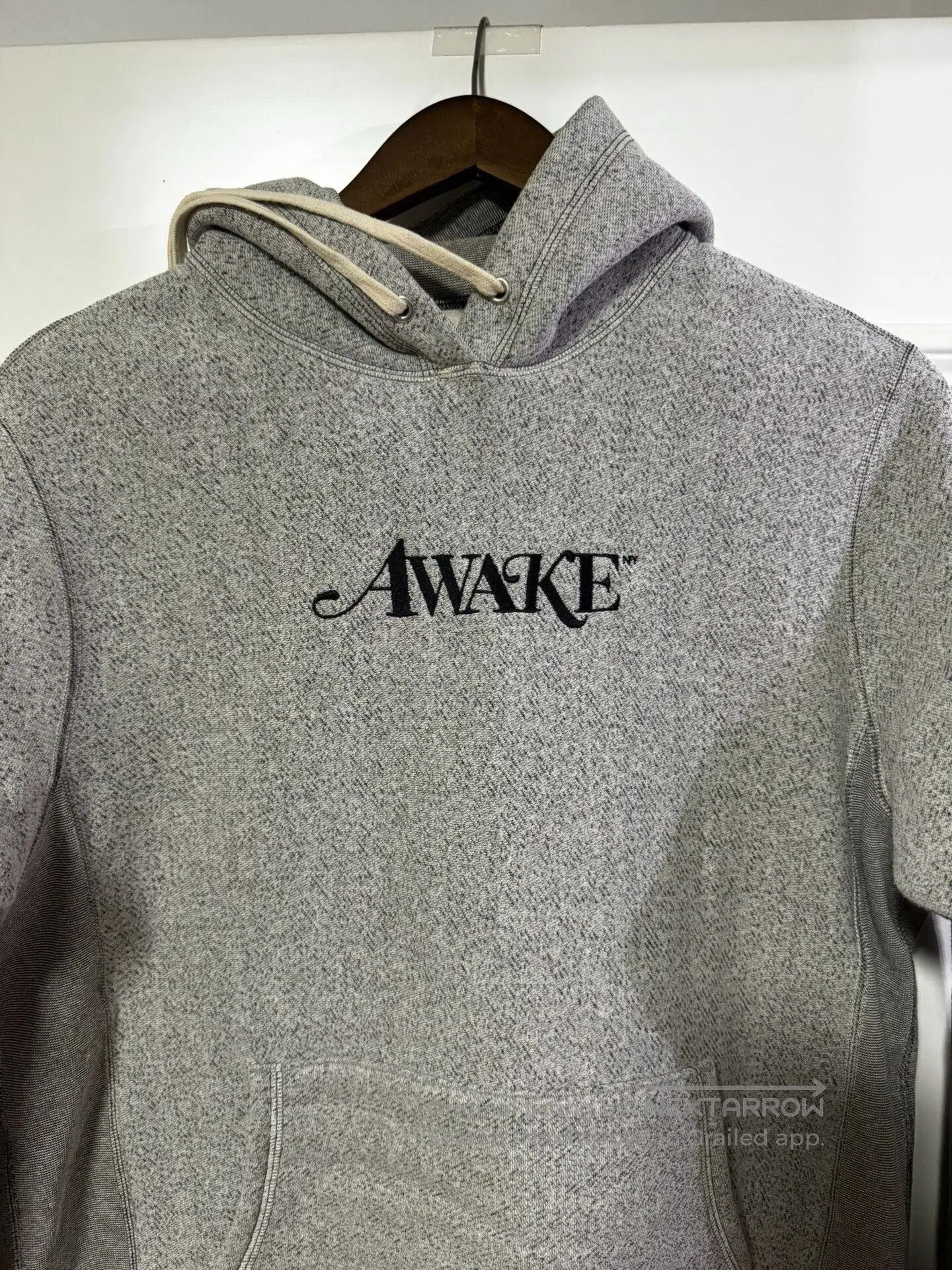 Awake NY AWAKE Logo Hoodie in Gray. Size US M / EU 48-50 / 2 - 4 Thumbnail