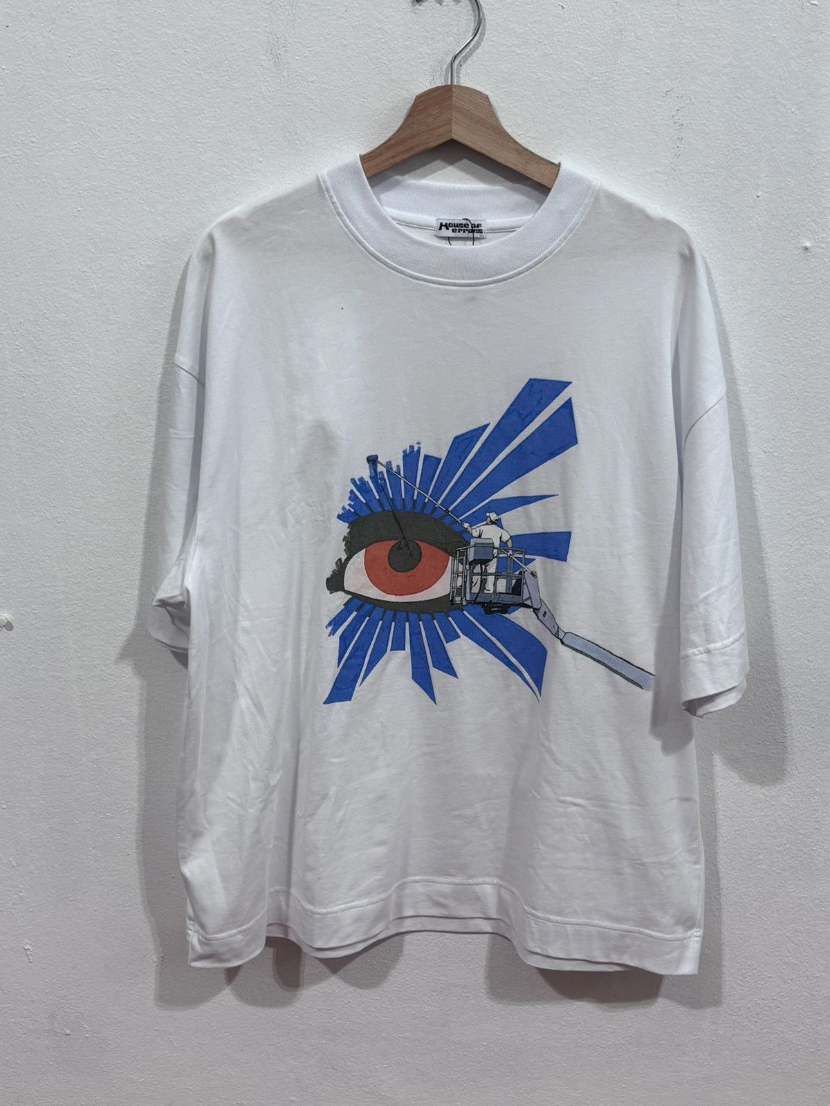 House of Errors House Of Errors White Painters Tee Size US L / EU 52-54 / 3 - 1 Thumbnail