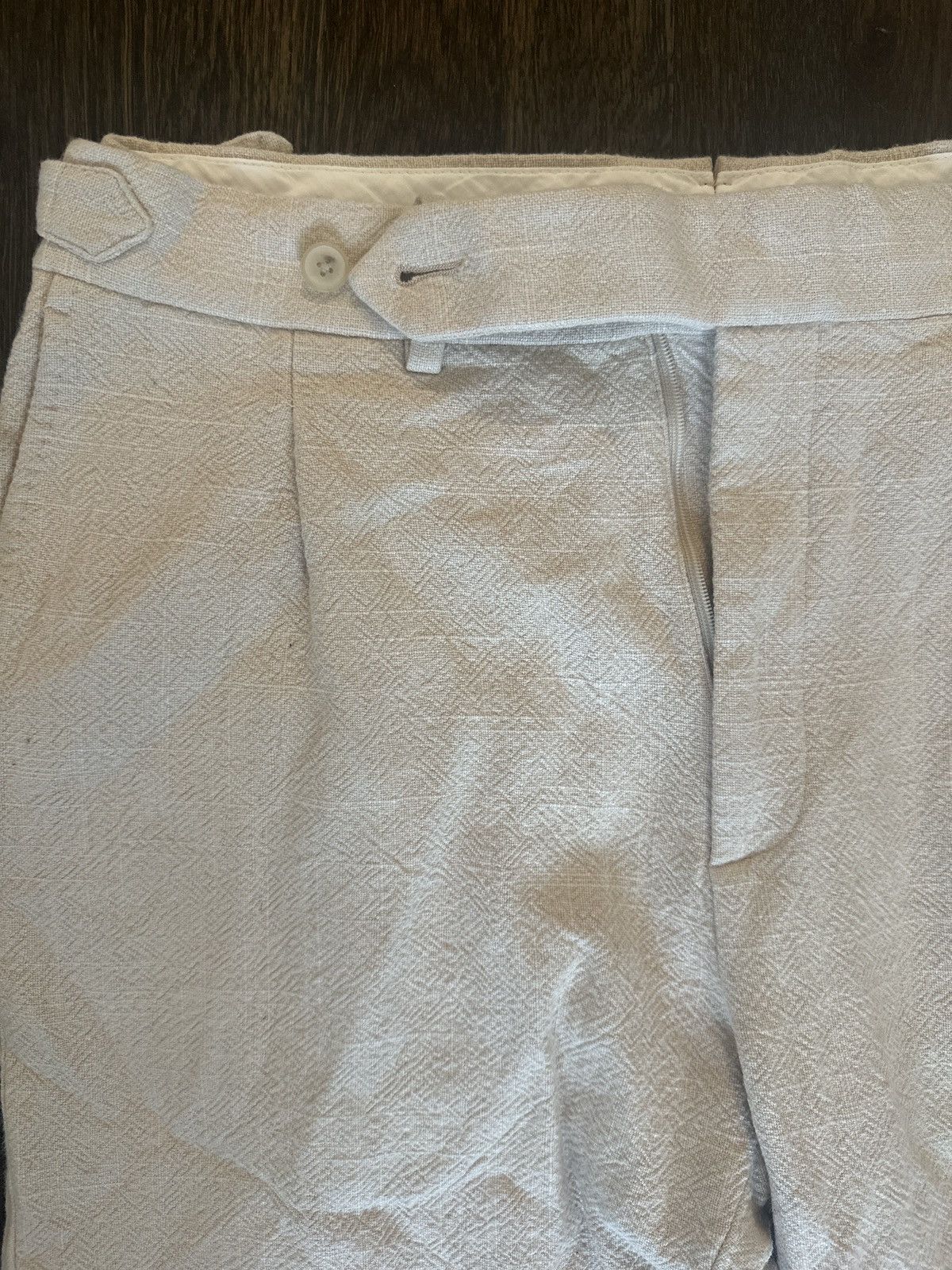 Vintage Linen Oscar Trousers Size US 32 / EU 48 - 4 Thumbnail