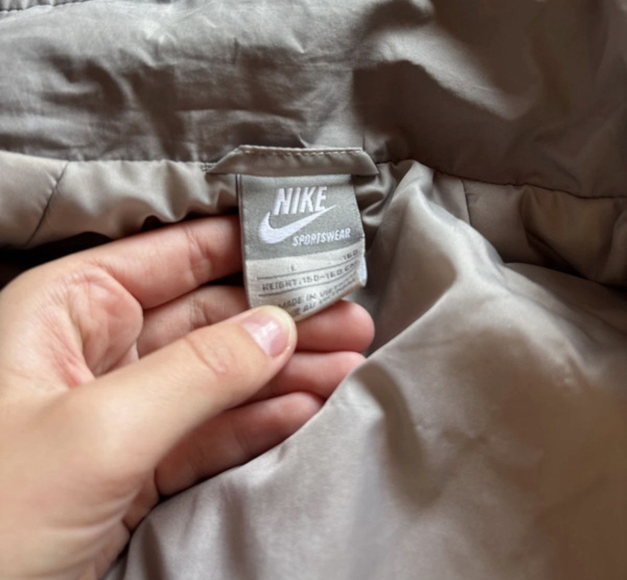 Nike Giubotto nike vintage Size US L / EU 52-54 / 3 - 3 Thumbnail