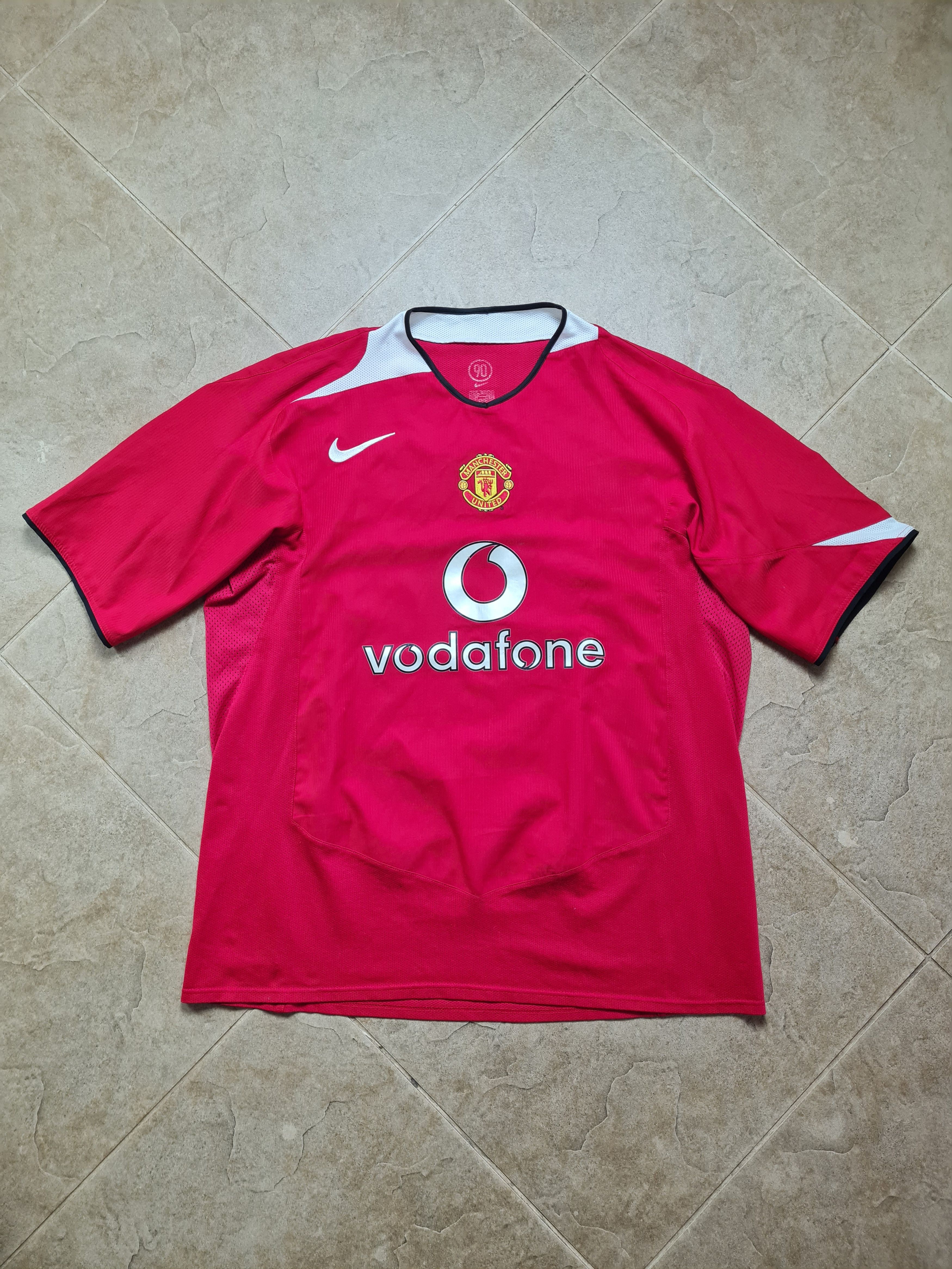 Nike Jersey Manchester United 2004/2006 Soccer Shirt Nike Size US L / EU 52-54 / 3 - 1 Thumbnail